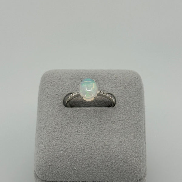 長野オリンピック カーリングストーン シリアルナンバーあり 一点物］リング オパール 1.4ct YG/PT – AYAKO SAKURAI（櫻井