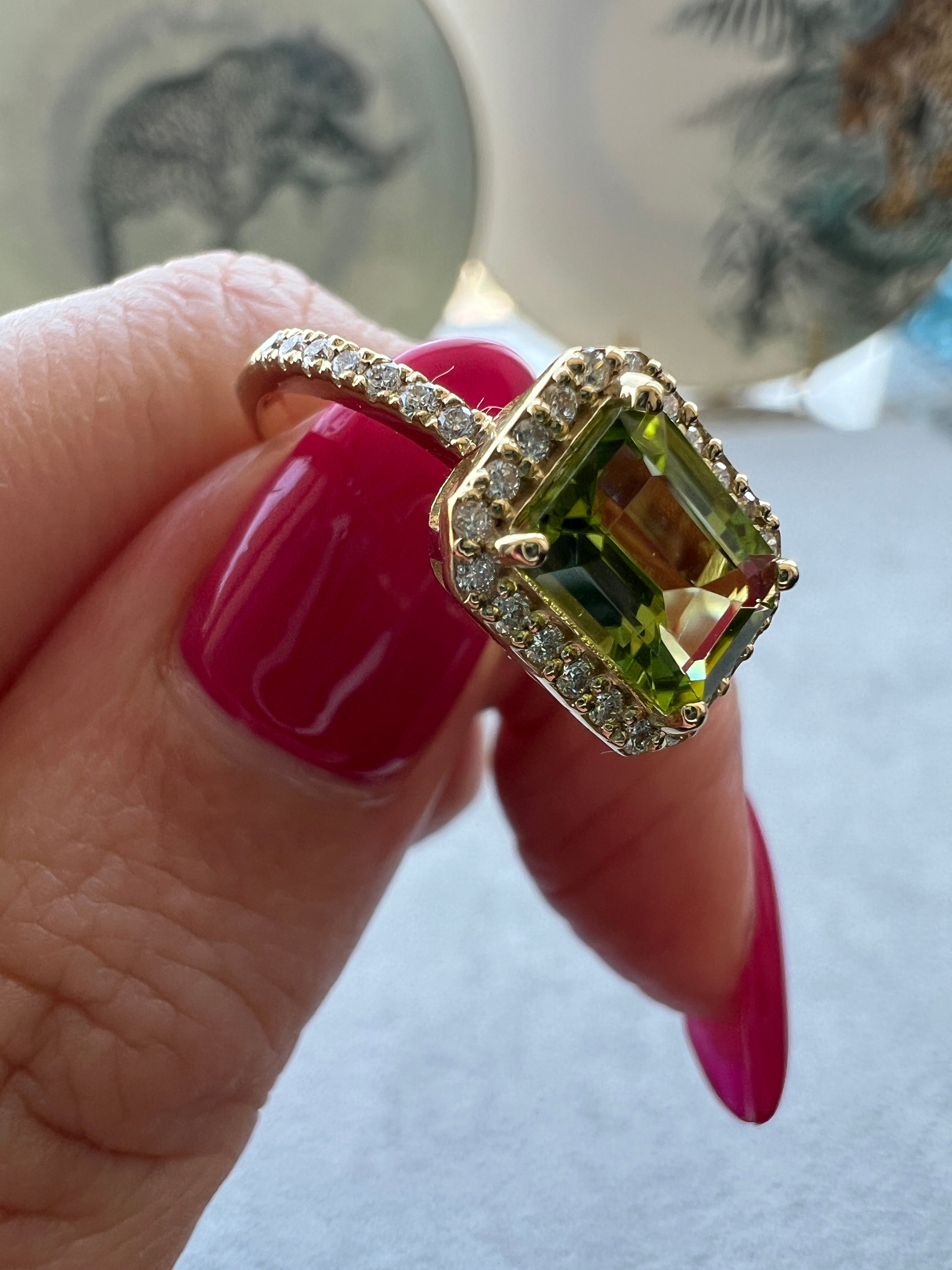 ベイビーマドンナ ペリドット 1ct前後 SQ リング｜AYAKO SAKURAI（櫻井 彩子（サクライ アヤコ））公式通販サイト