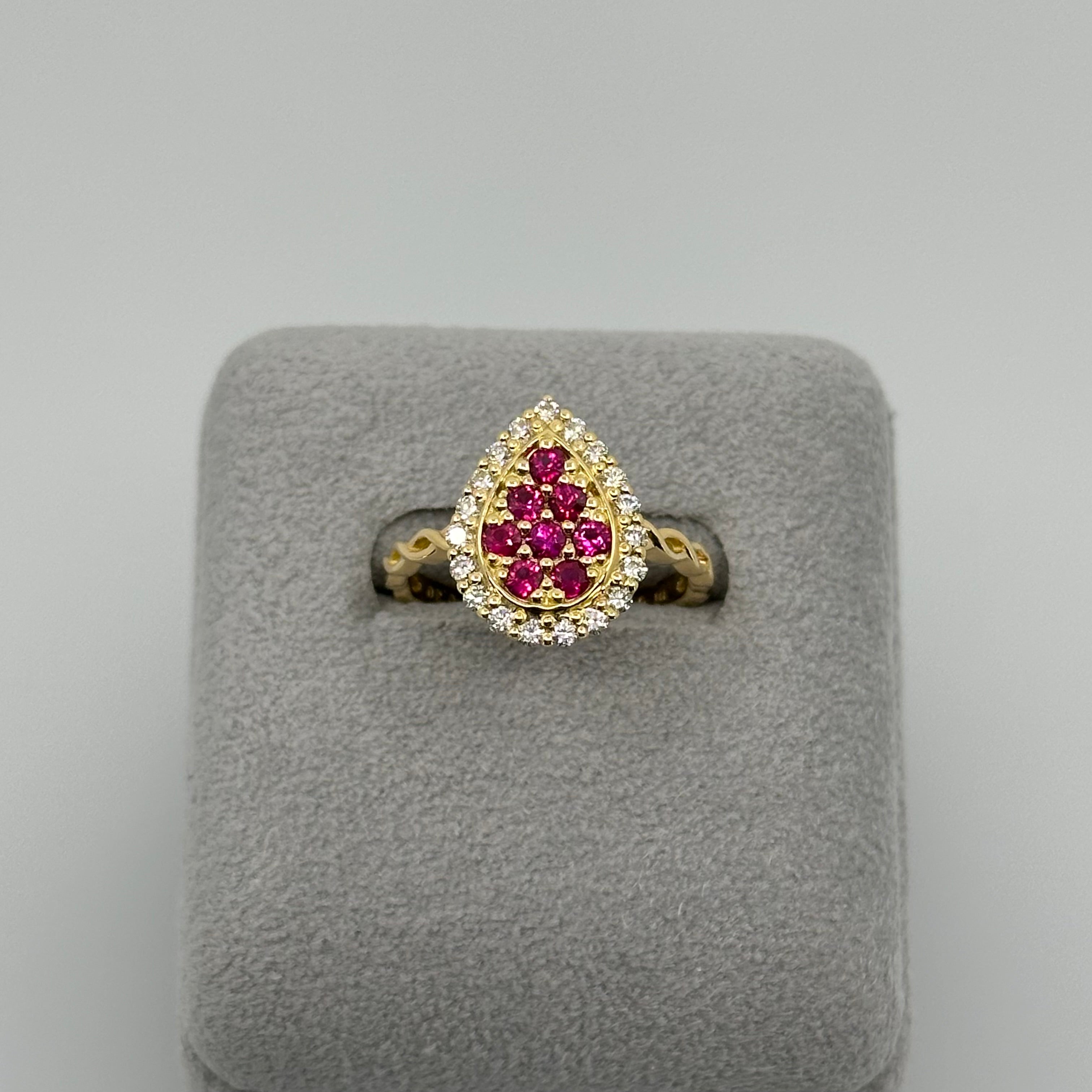 ［ミュール］リング ルビー 0.4ct前後 PS