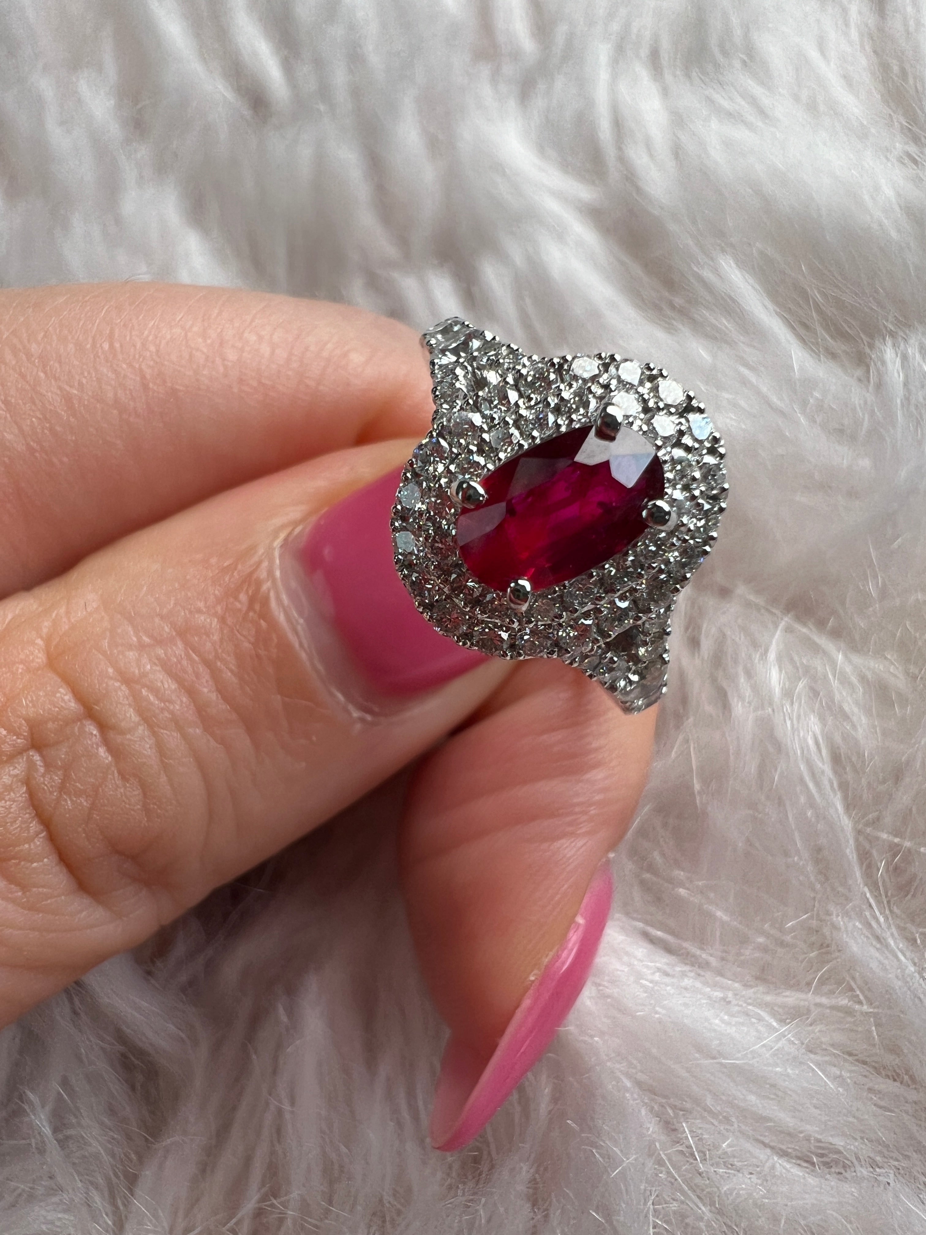 ルビーの水遊び