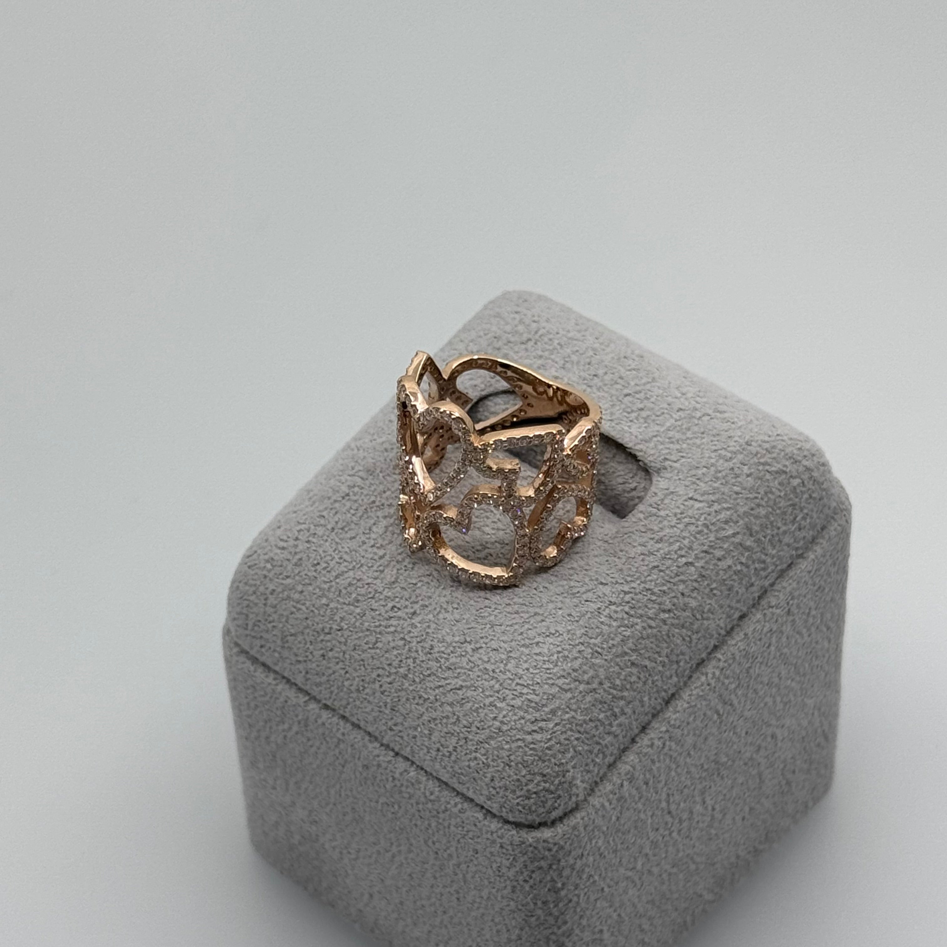 ［ひと夏の🫶🏼〜フルダイヤバージョン］リング ダイヤ