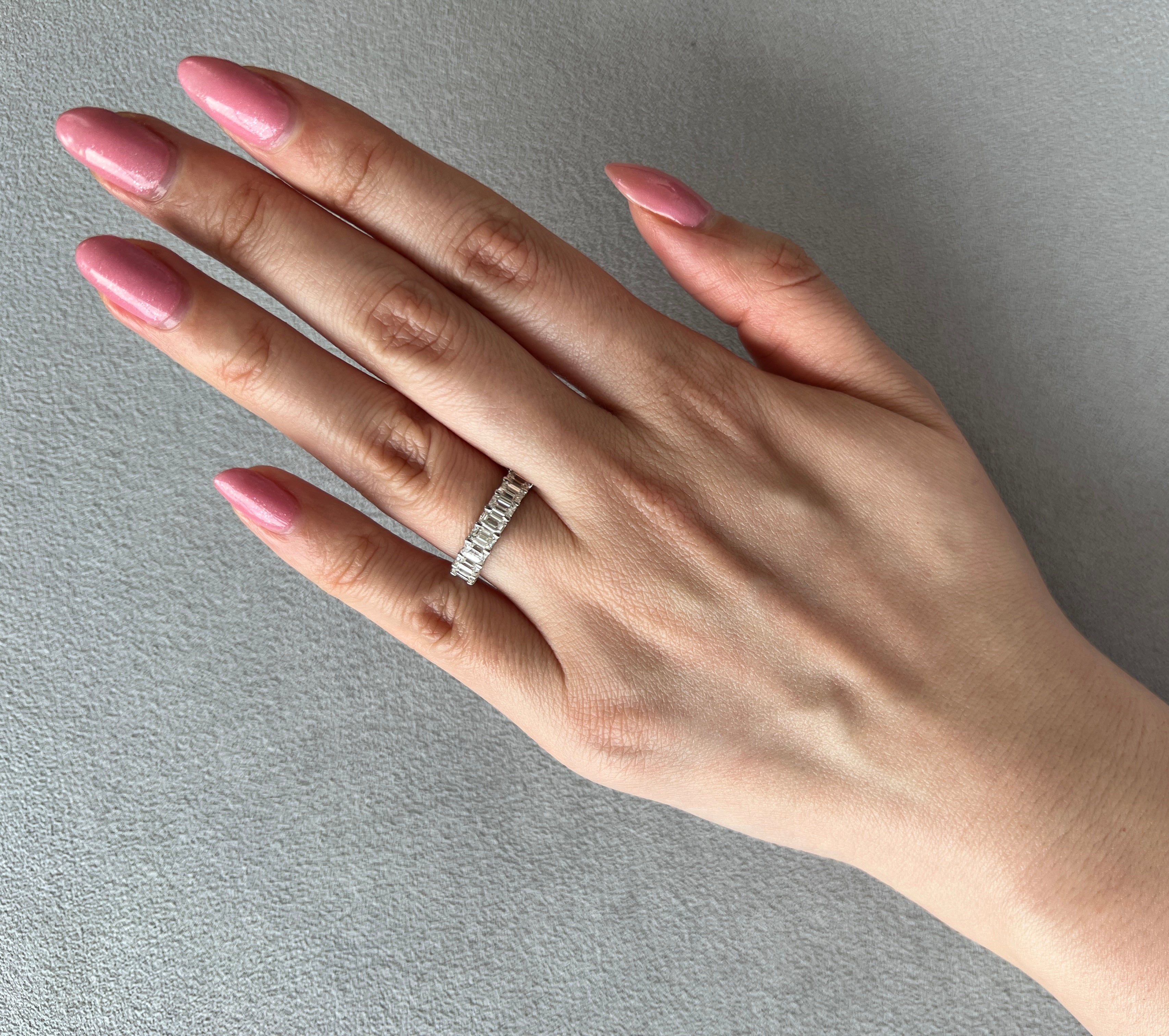 ［エクラ］リング ダイヤ 1pc0.2ct前後×8pc 1.4ct前後 EM