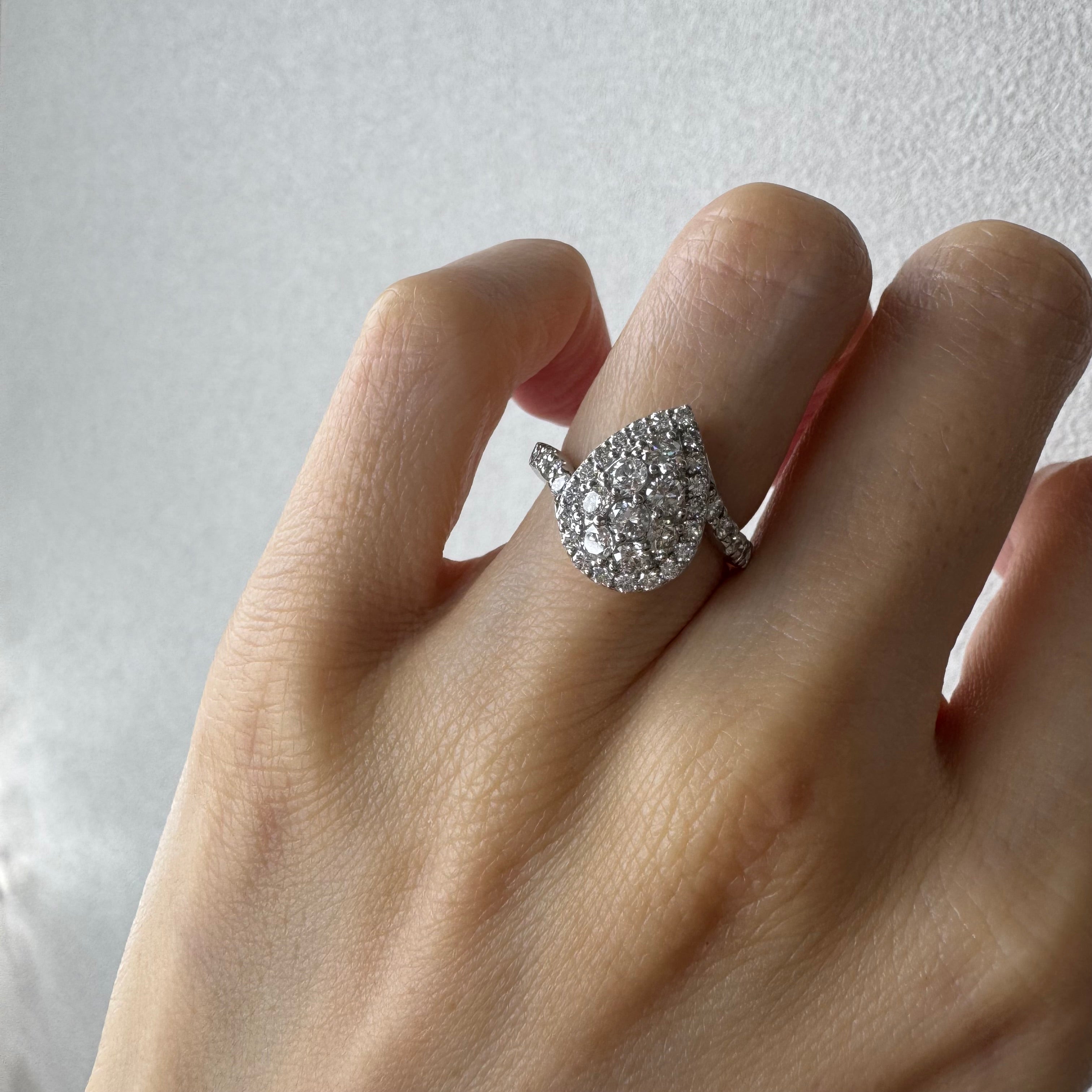 ［クレオパトラ］リング ダイヤ