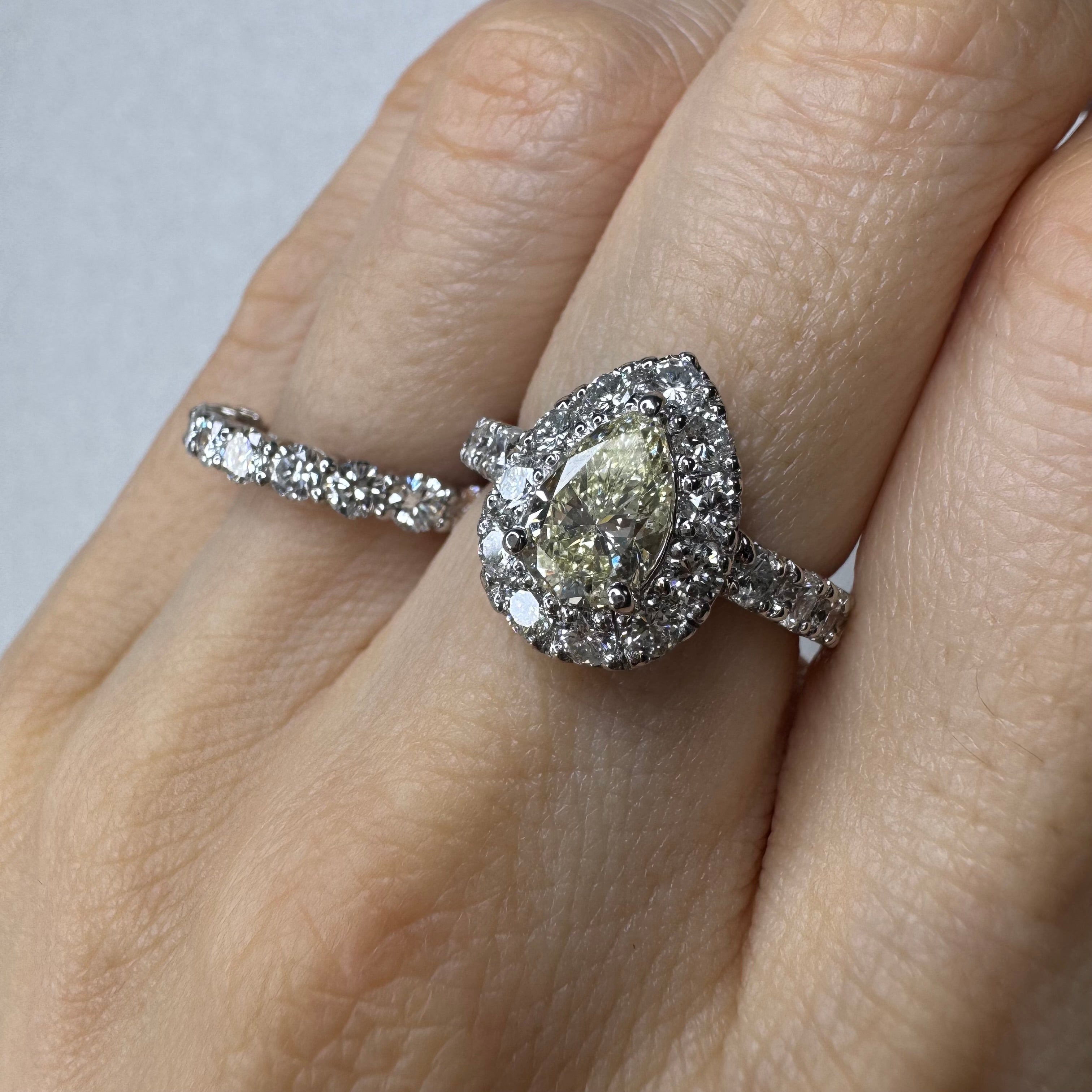 15［一点物］リング ダイヤ 1ct PS PT