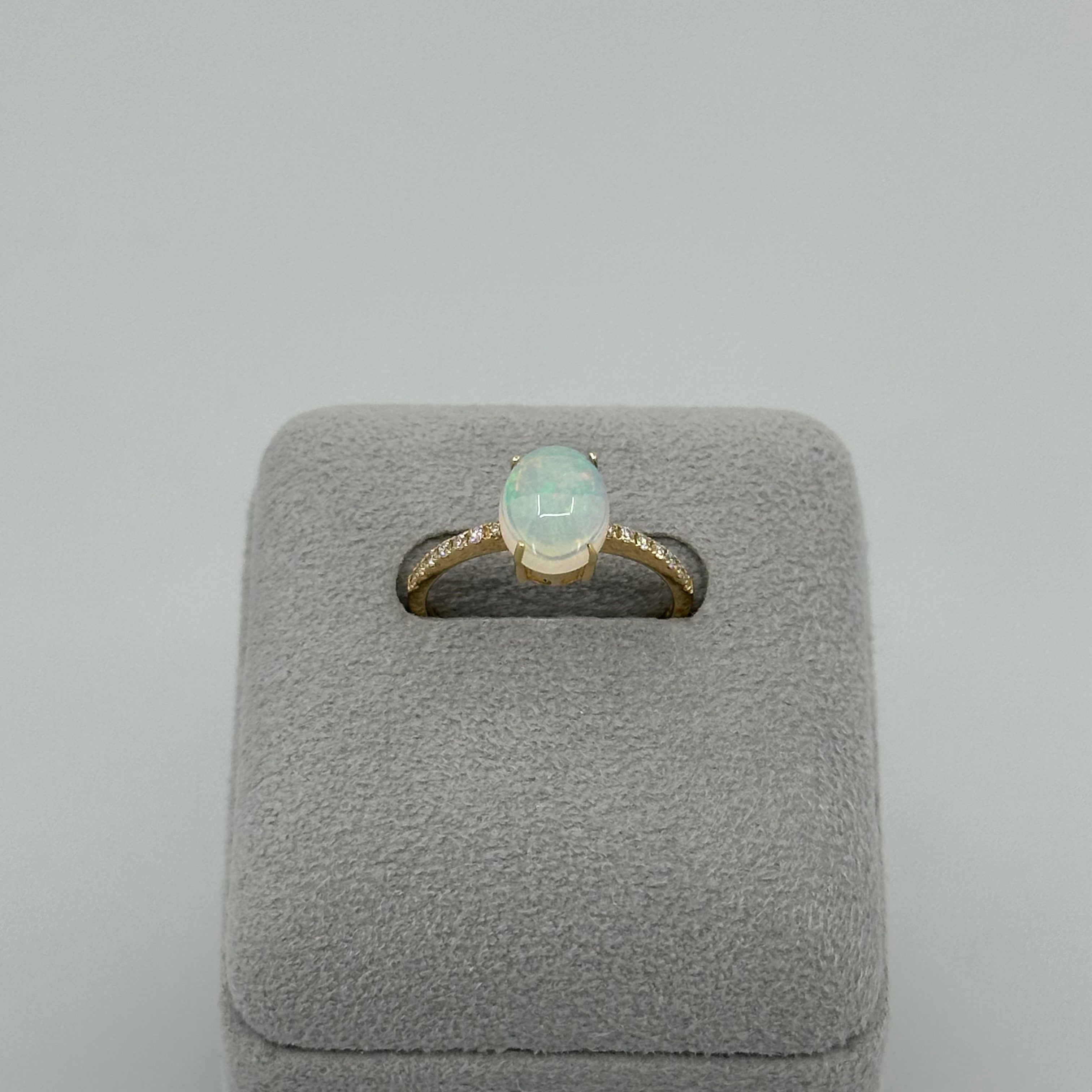 ［一点物］リング  オパール  1.4ct   YG/PT