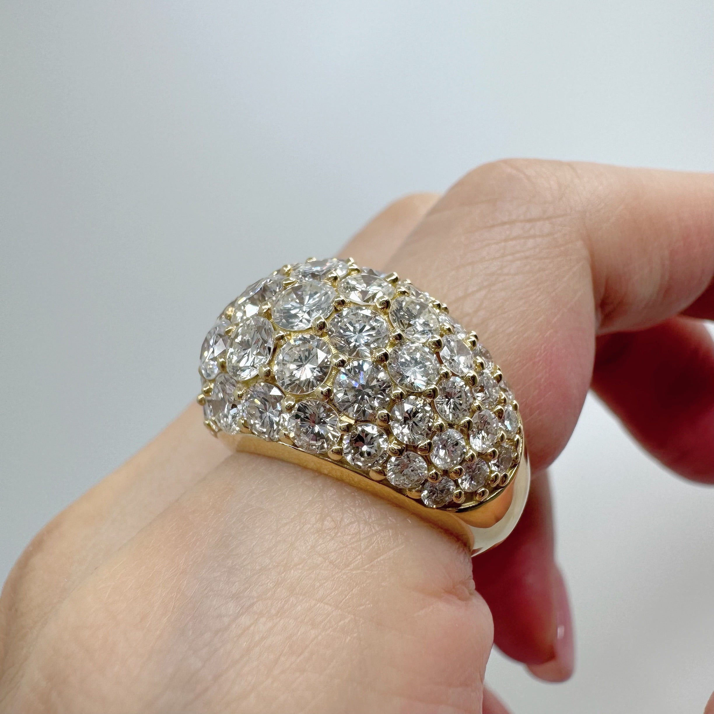 ［パヴェグランデ］リング ダイヤ