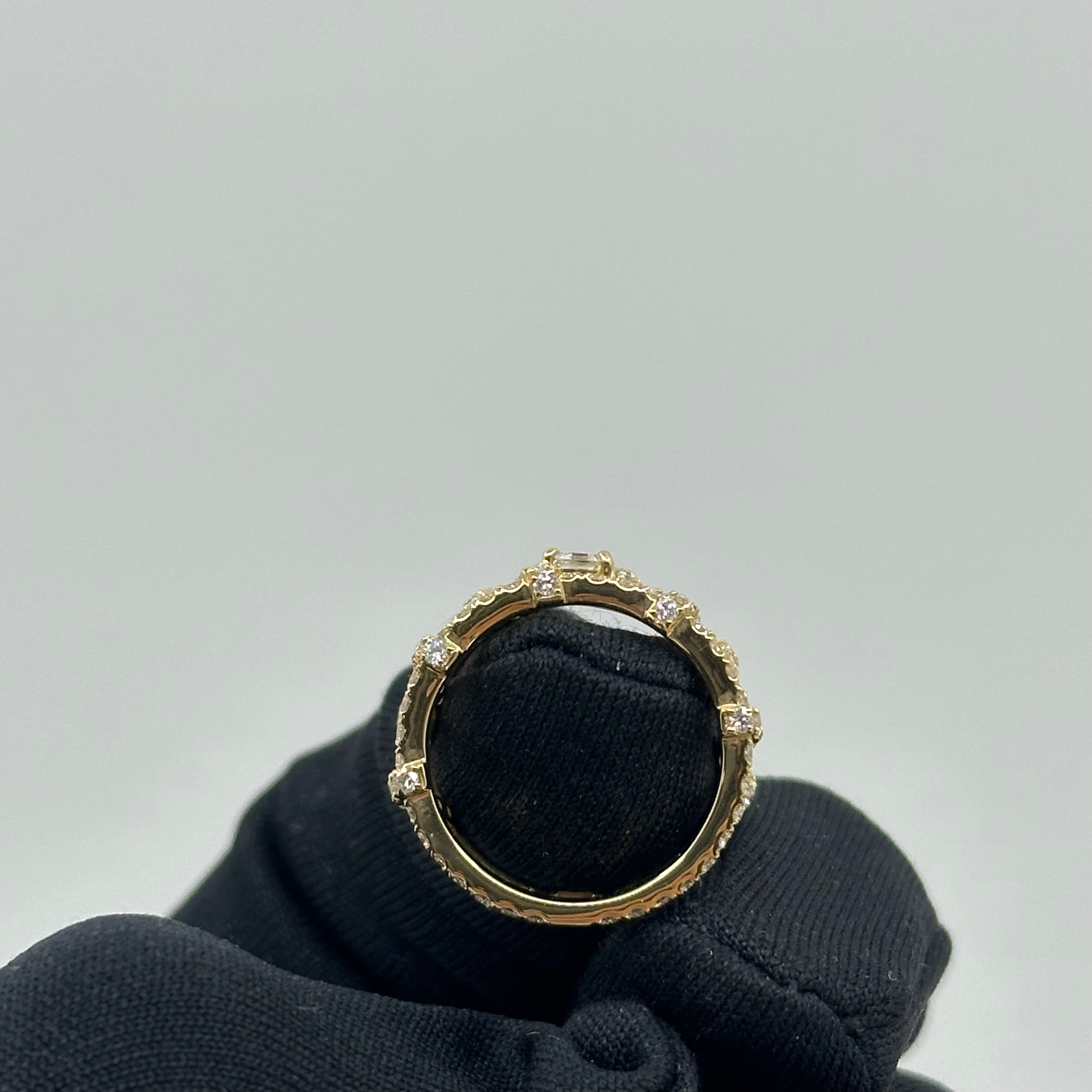 [新作/トゥインクル中石あり] リング ダイヤ