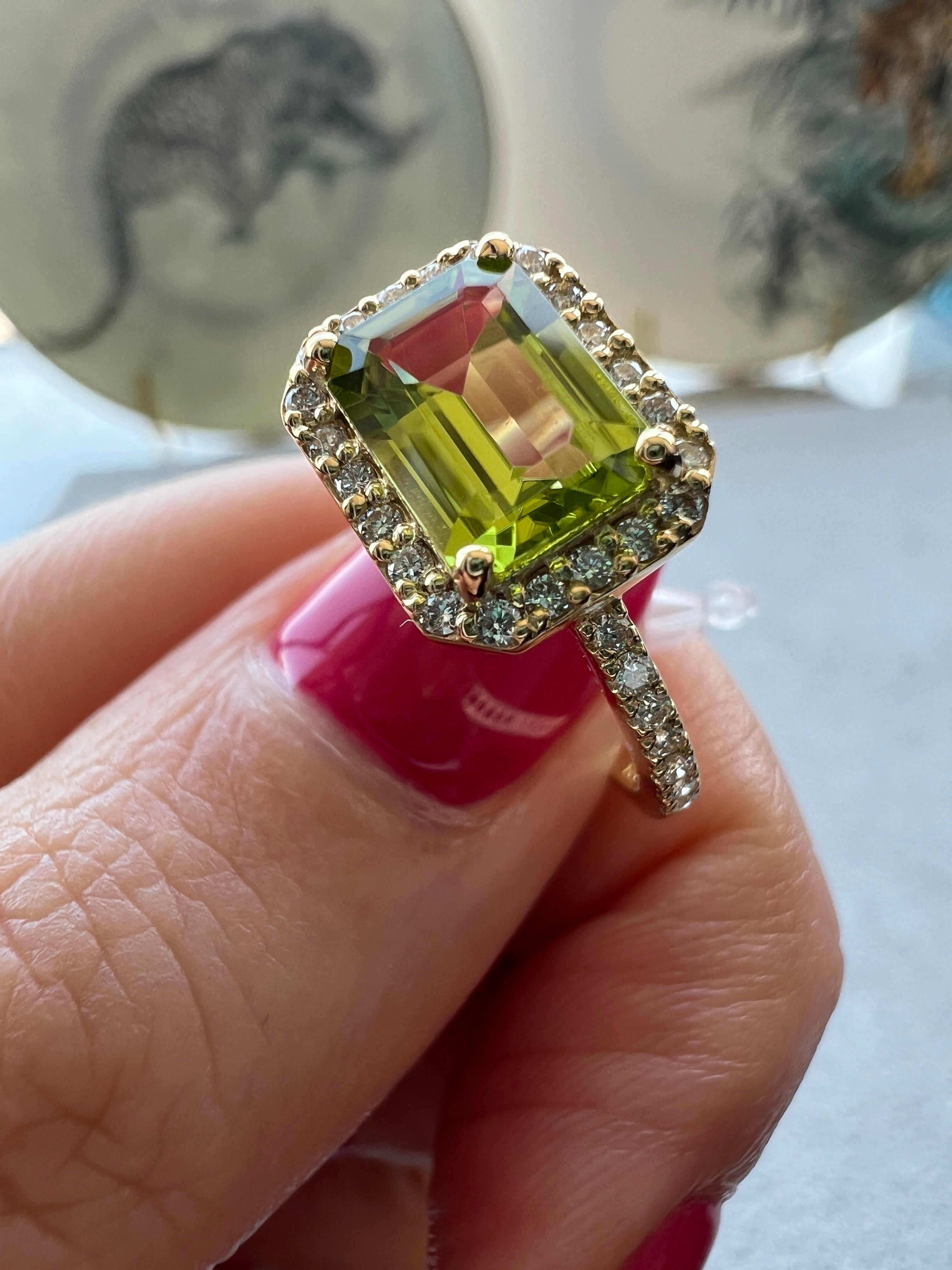 ベイビーマドンナ ペリドット 1ct前後 SQ リング｜AYAKO SAKURAI（櫻井 彩子（サクライ アヤコ））公式通販サイト