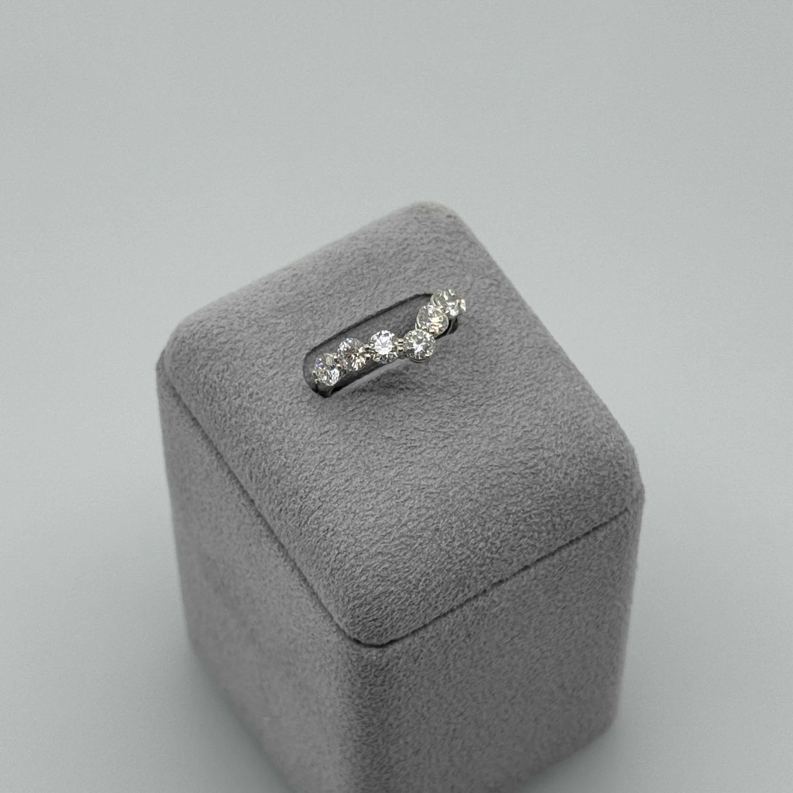 ［パピヨン］リング ダイヤ 1pc0.2ct×7pc