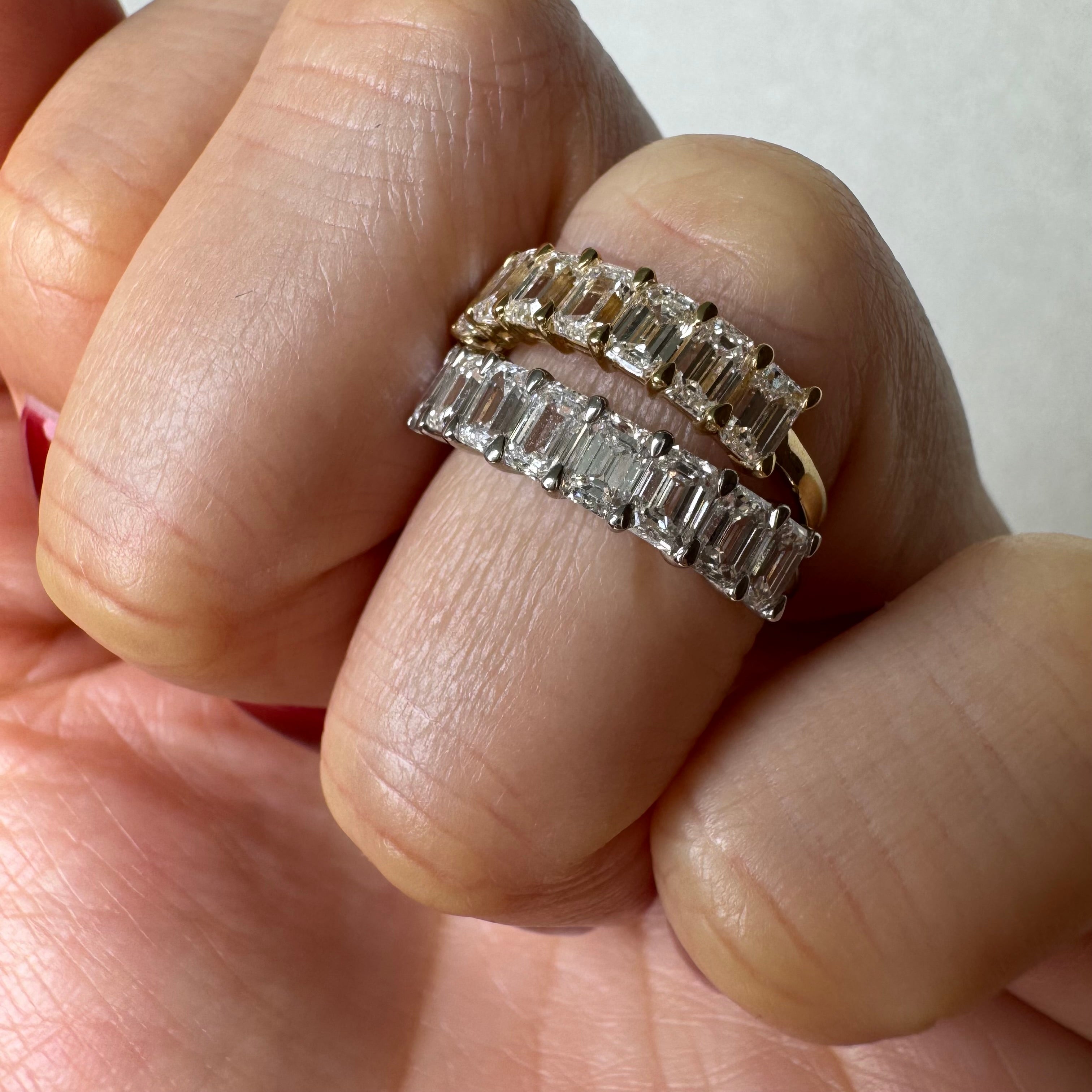 ［エクラ］リング ダイヤ 1pc0.2ct前後×8pc 1.4ct前後 EM