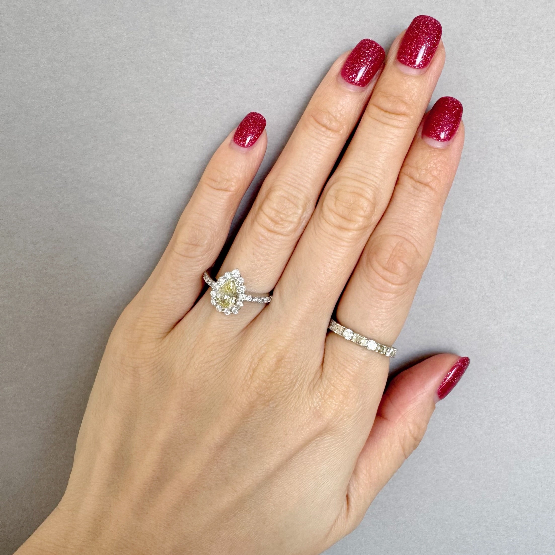 14［一点物］リング ダイヤ 1.0ct前後 PS PT