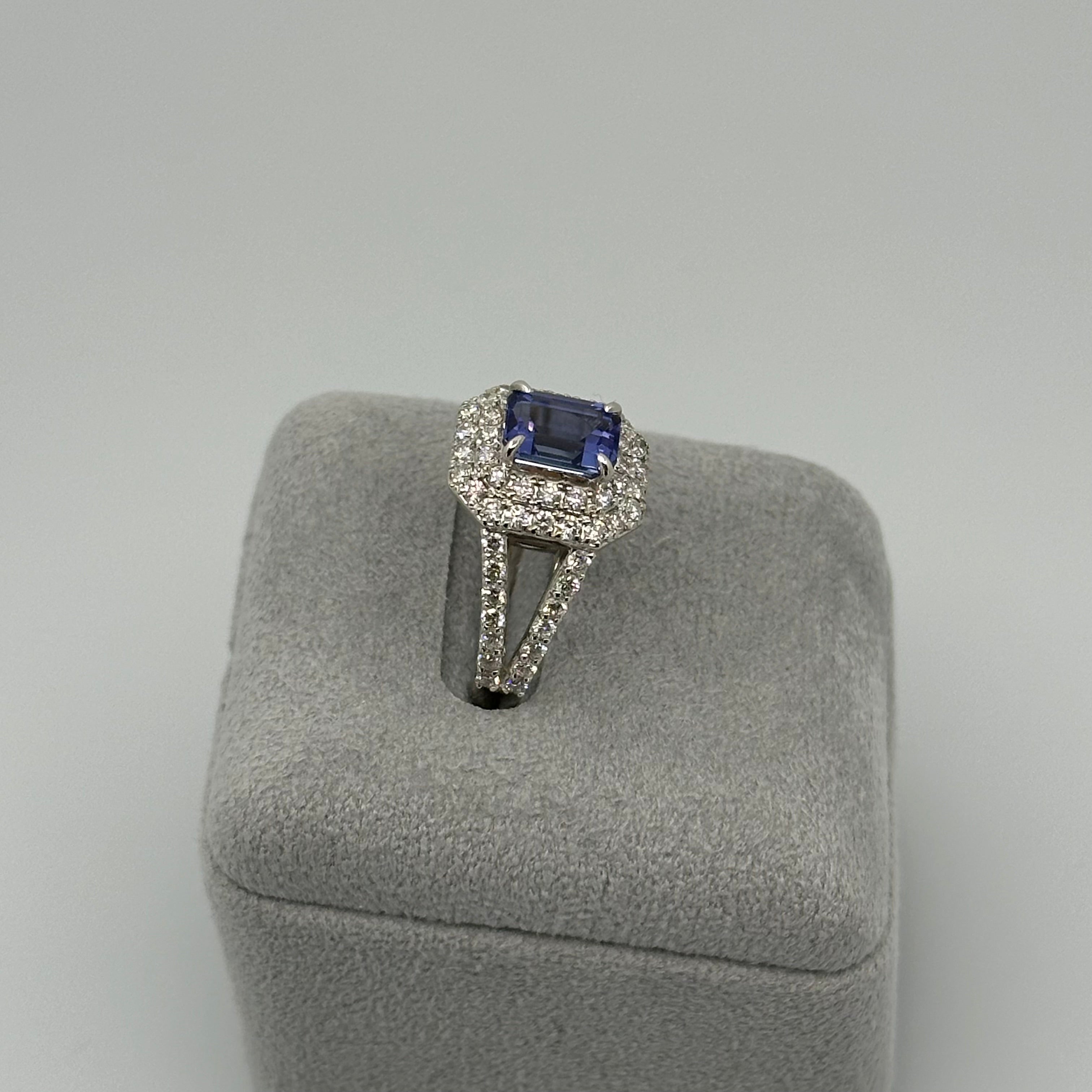 193［一点物］リング タンザナイト 1.8ct前後 SQ PT