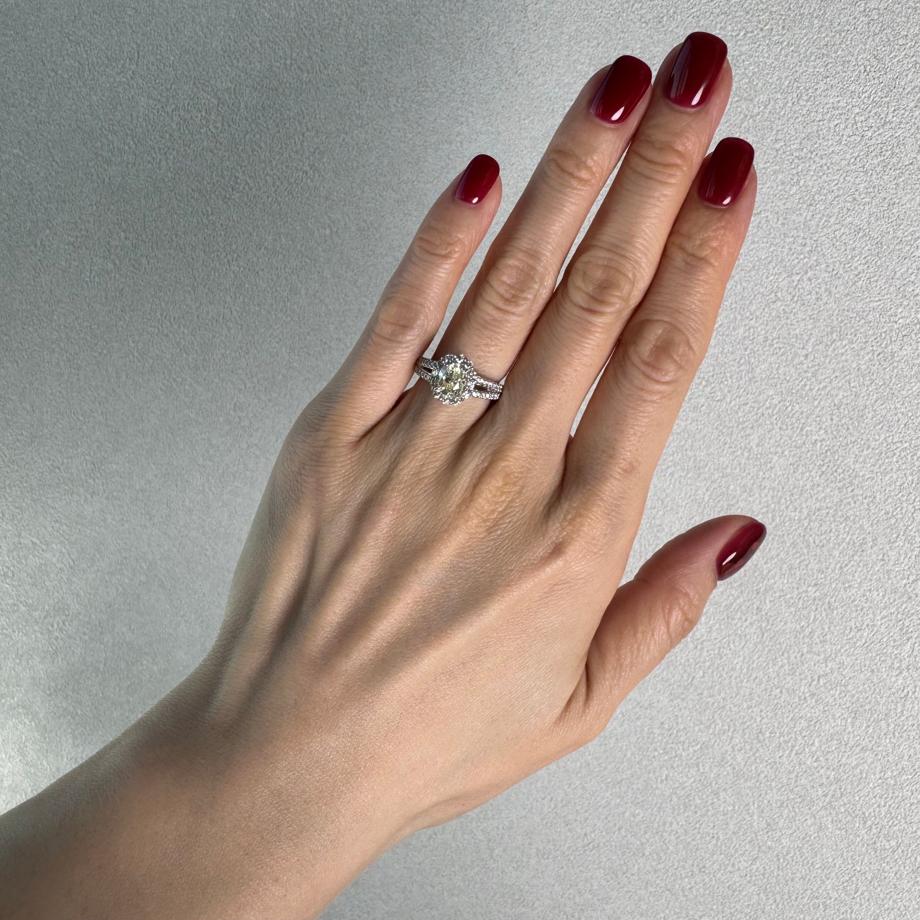 12［一点物］リング ダイヤ 1.0ct前後 OV PT