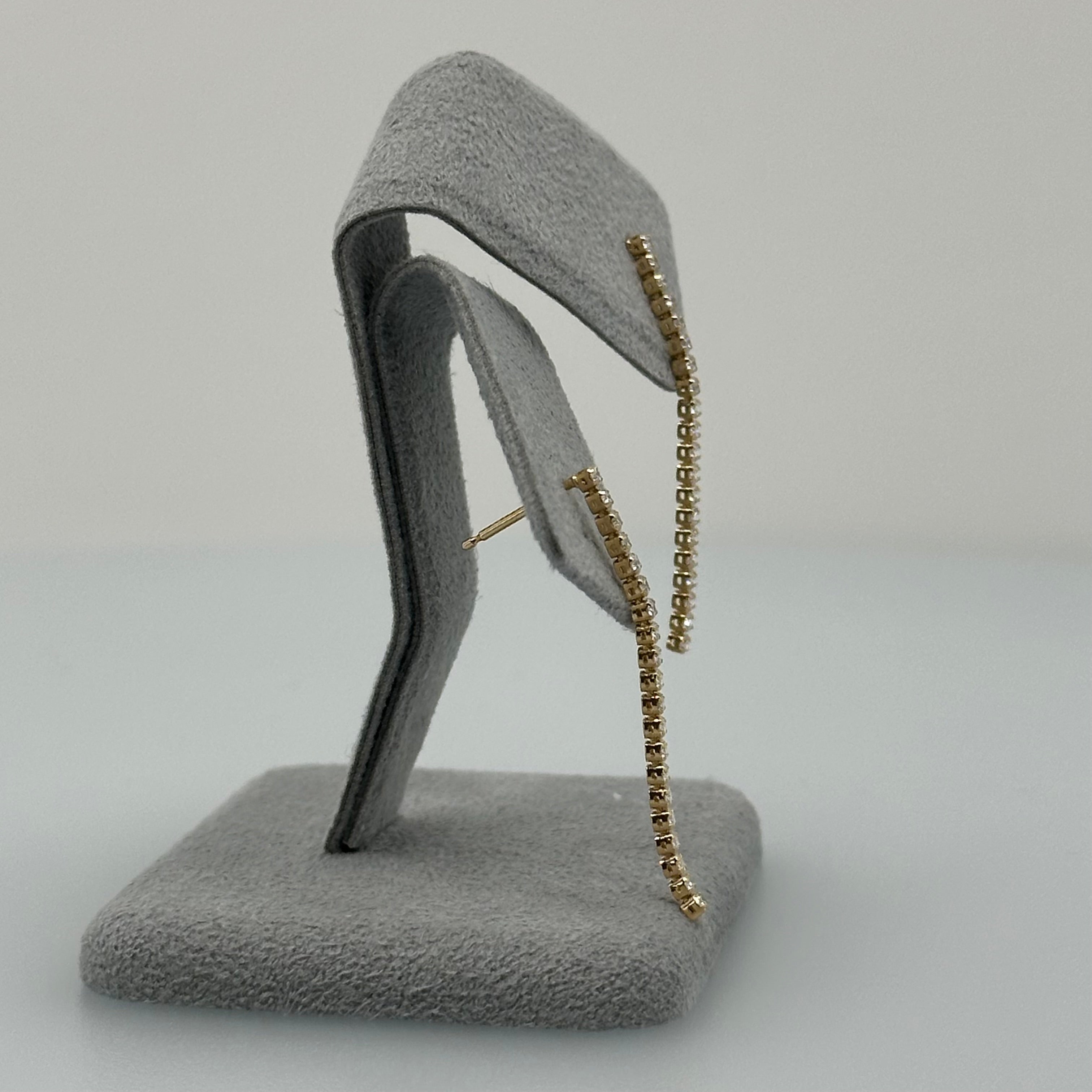 ［エタンスレ］ピアス ダイヤ  0.5ct前後×2