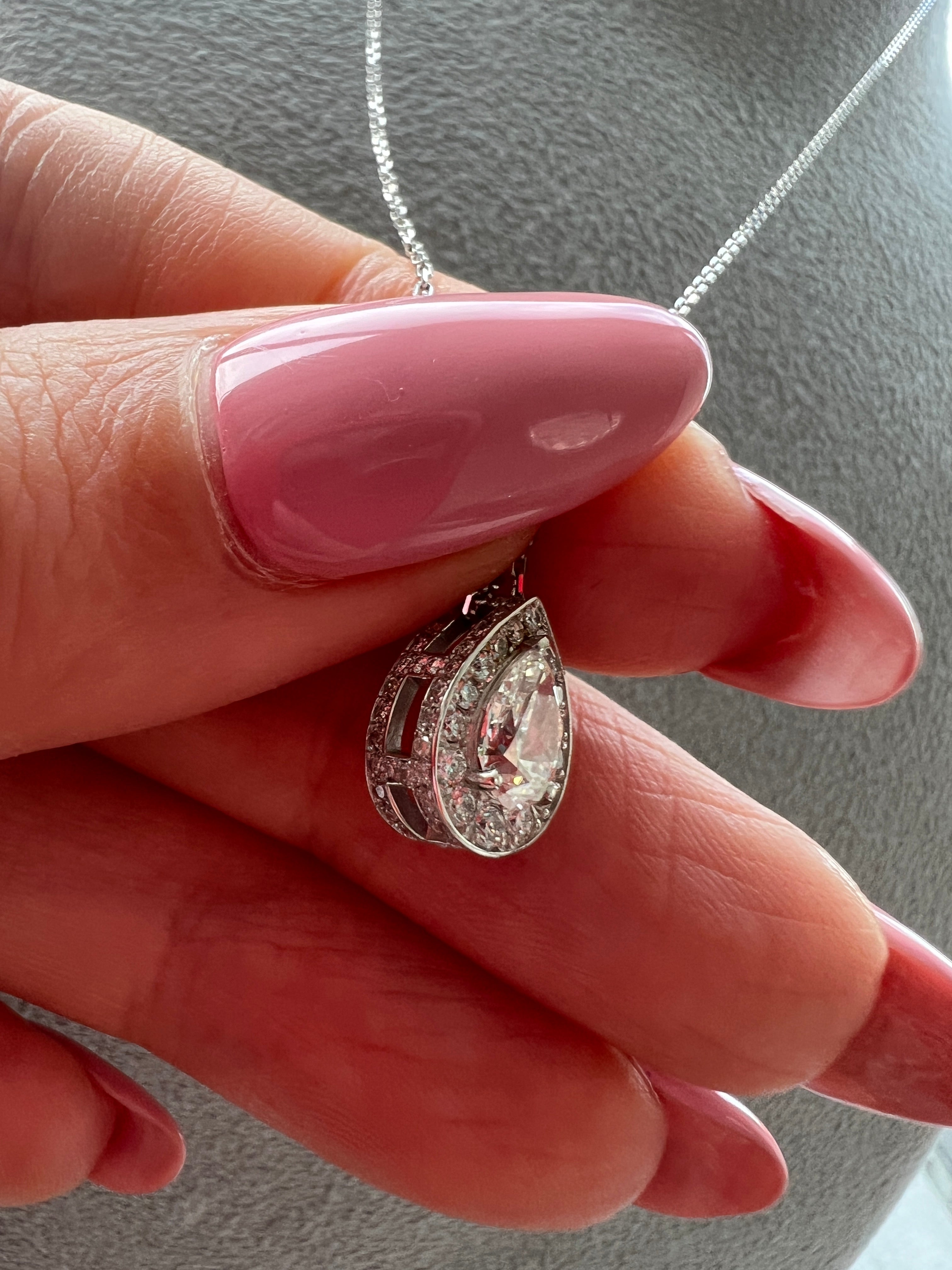 新作 エルダンジュ ダイヤ 中石0.5ct PS ネックレス〜G VS up GIA保証♡残り5個｜AYAKO SAKURAI（櫻井 彩子（サクライ アヤコ））公式通販サイト