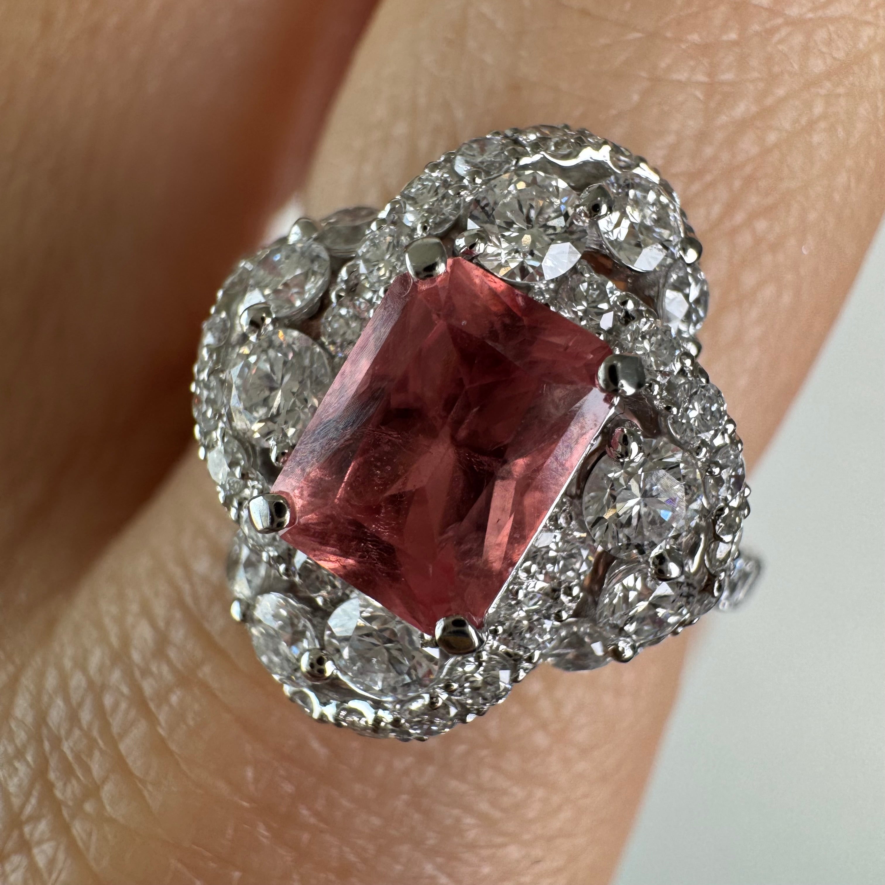 ［プリマドンナ］リング ロードクロサイト 1.3ct前後 SQ