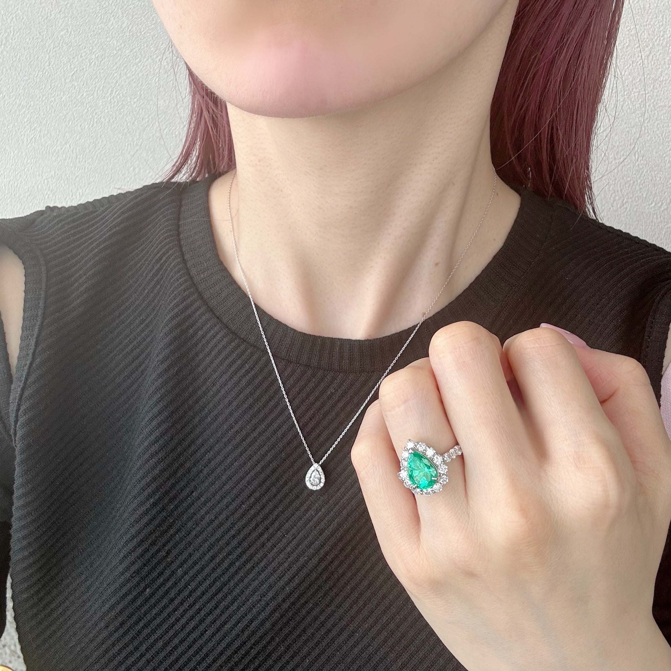 1［一点物］リング エメラルド 2.6ct PS PT