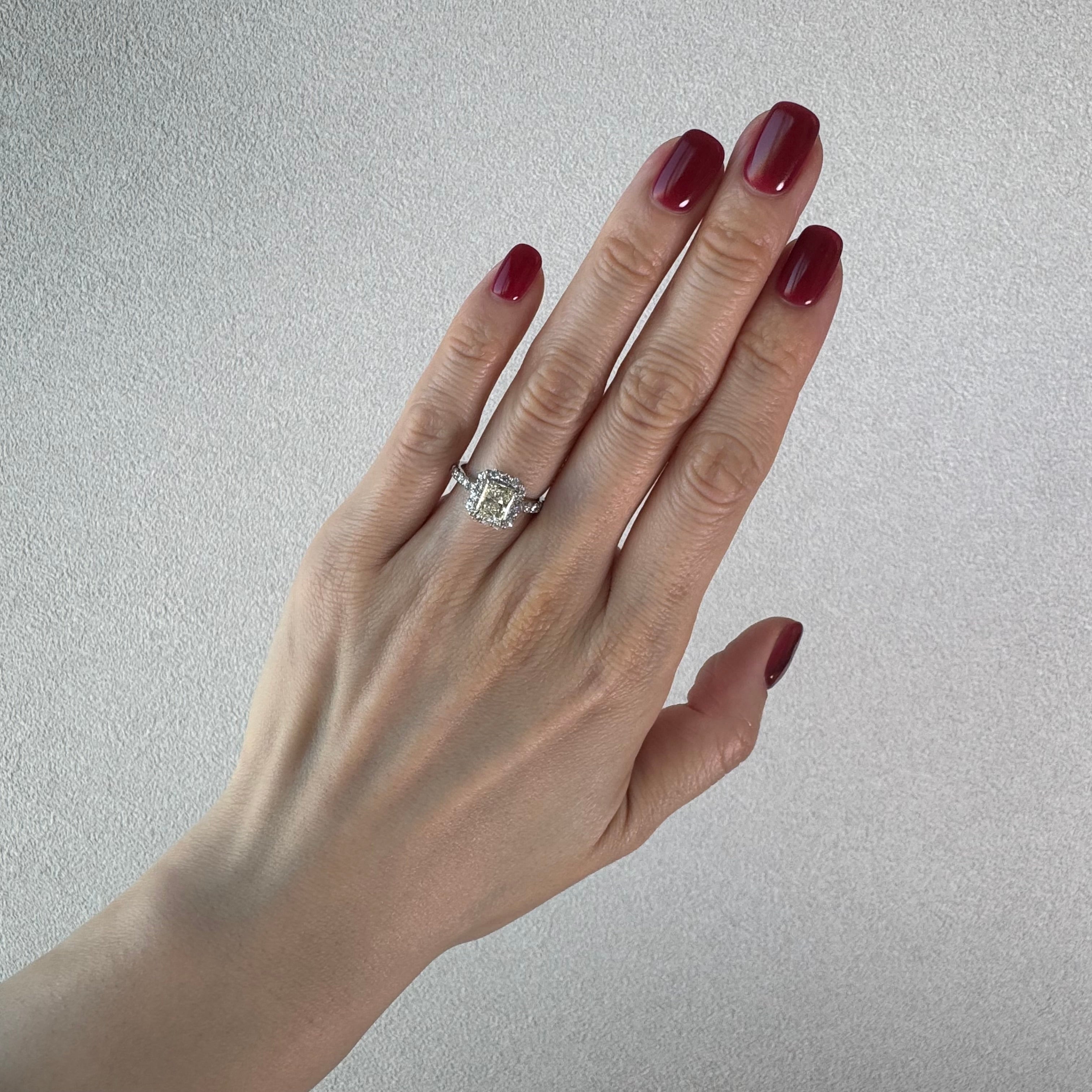 24［一点物］リング ダイヤ 1.1ct前後 EM PT