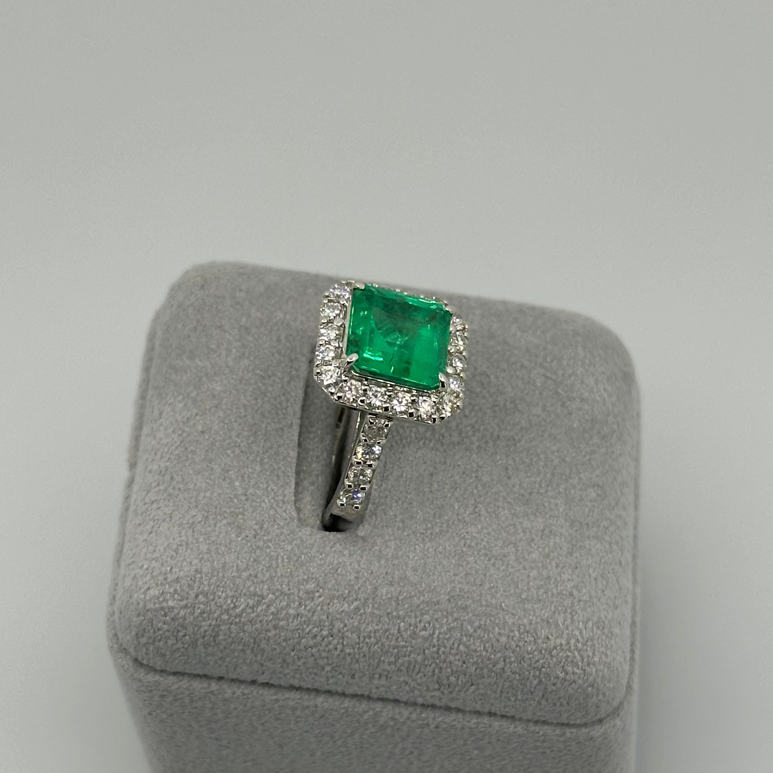 69［一点物］リング エメラルド 3ct SQ PT