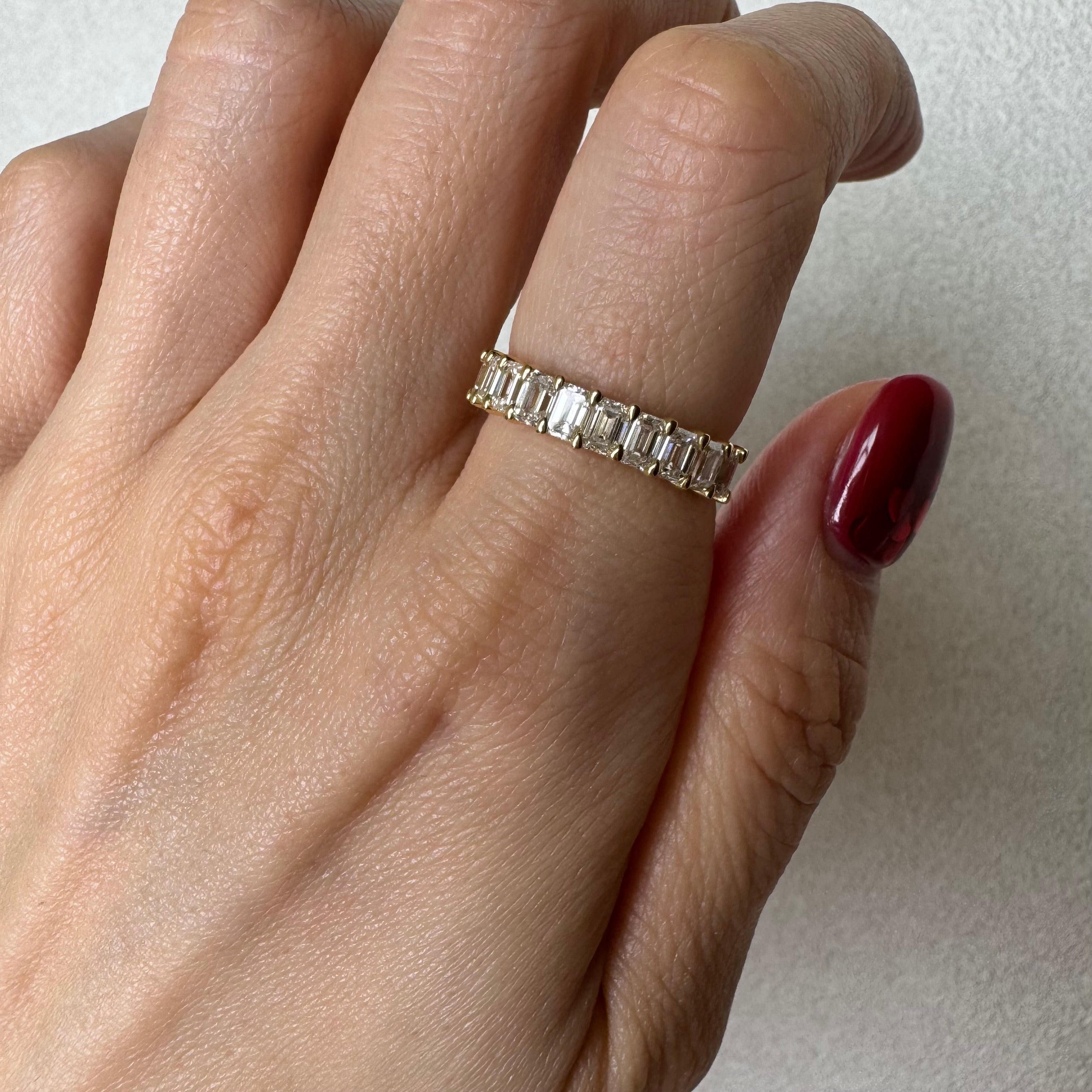 ［エクラ］リング ダイヤ 1pc0.2ct前後×10pc 1.8ct前後 EM