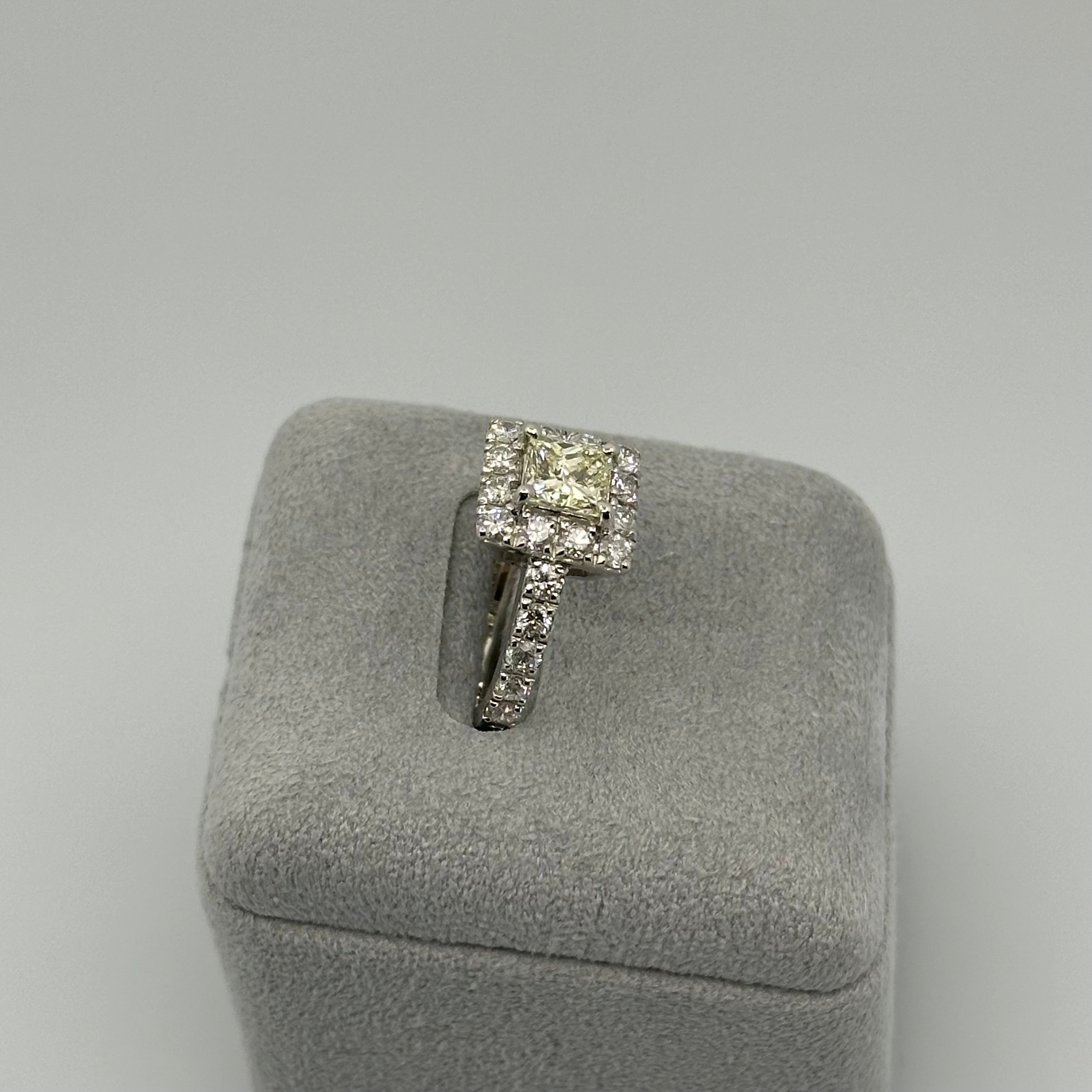 18［一点物］リング ダイヤ 1ct SQ PT