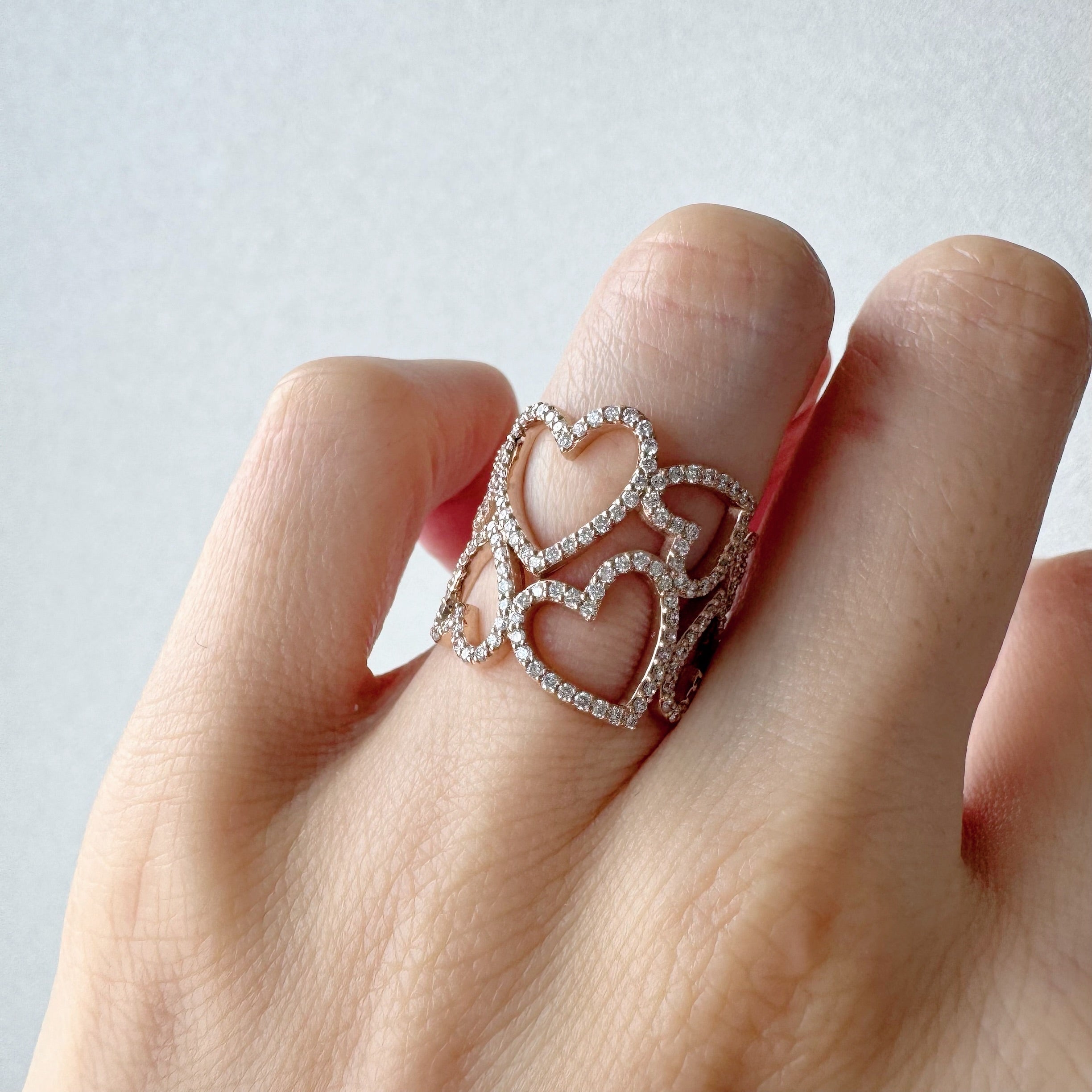 ［ひと夏の🫶🏼〜フルダイヤバージョン］リング ダイヤ