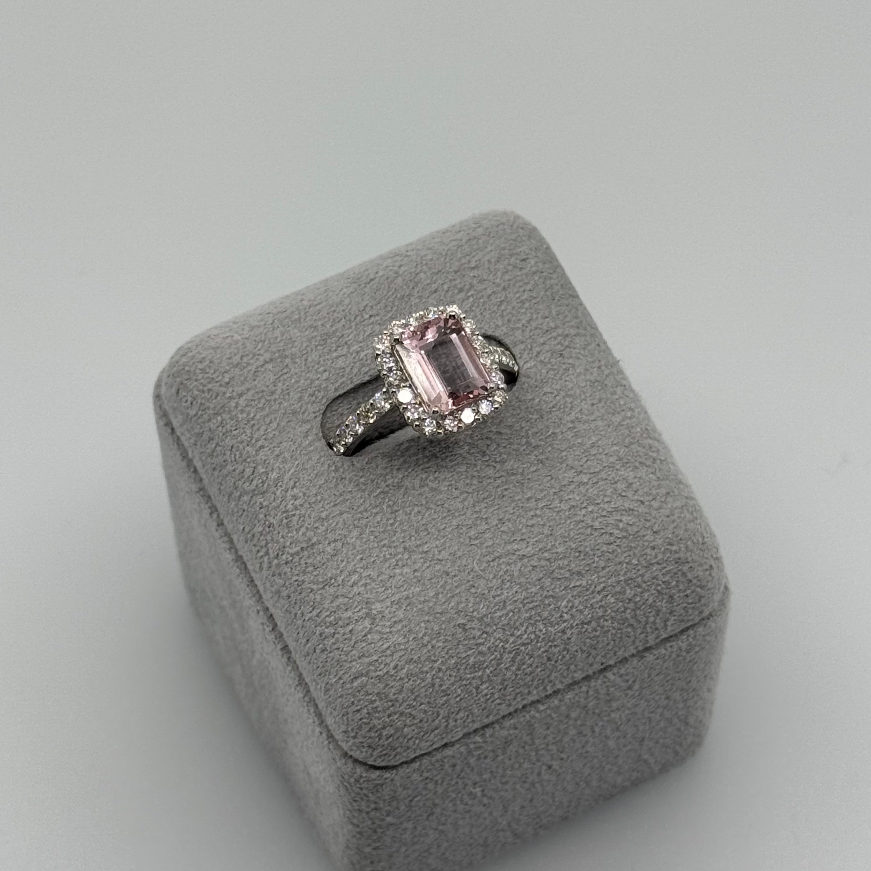 ［春色の夢］リング モルガナイト