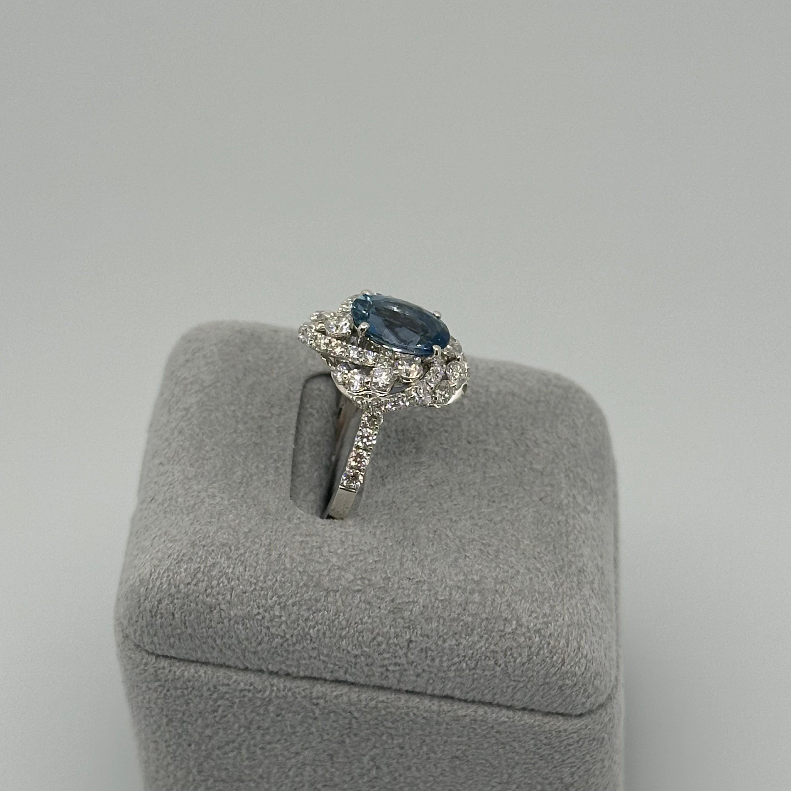 ［プリマドンナ］リング サンタマリアアクアマリン 1.8ct OV