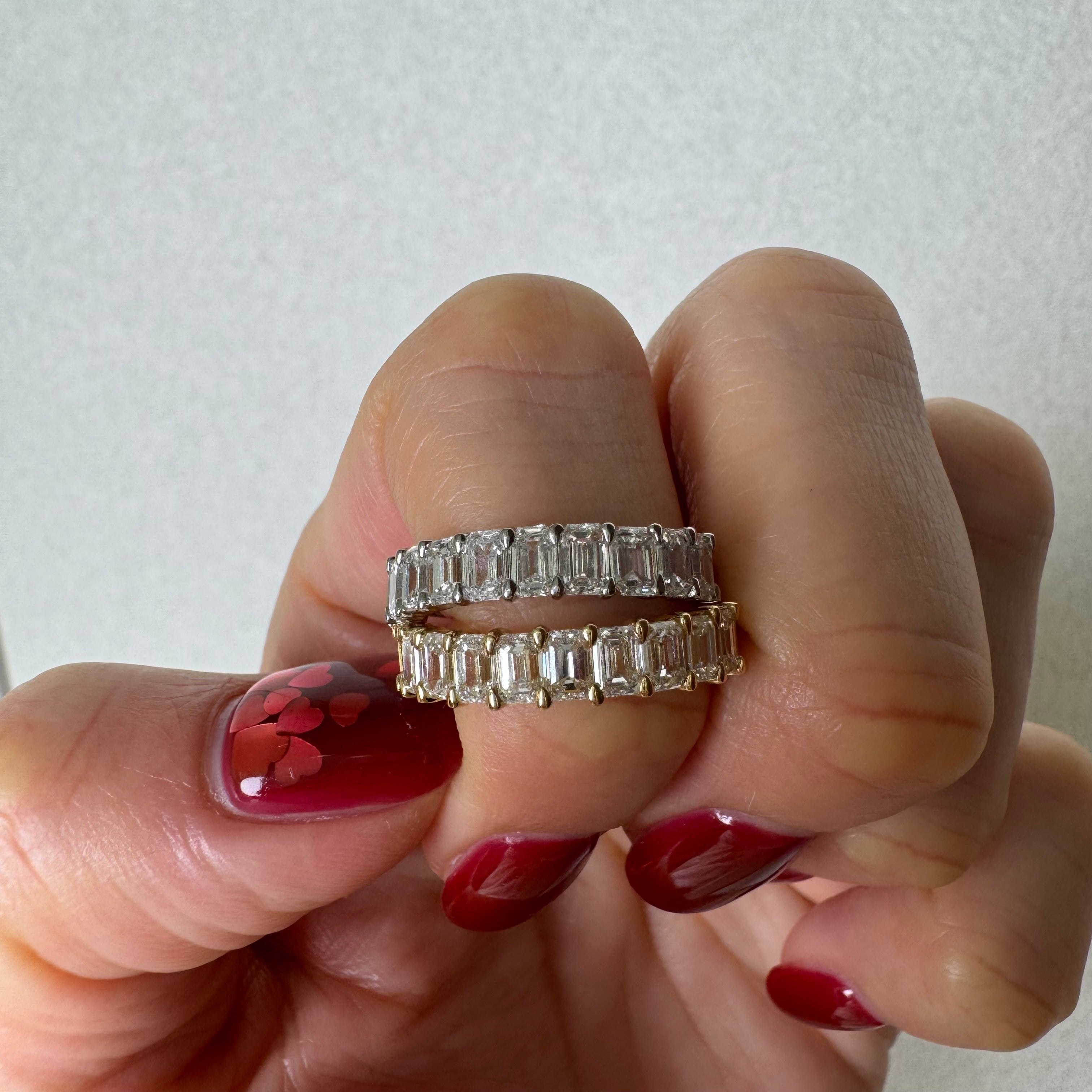 ［エクラ］リング ダイヤ 1pc0.2ct前後×10pc 1.8ct前後 EM