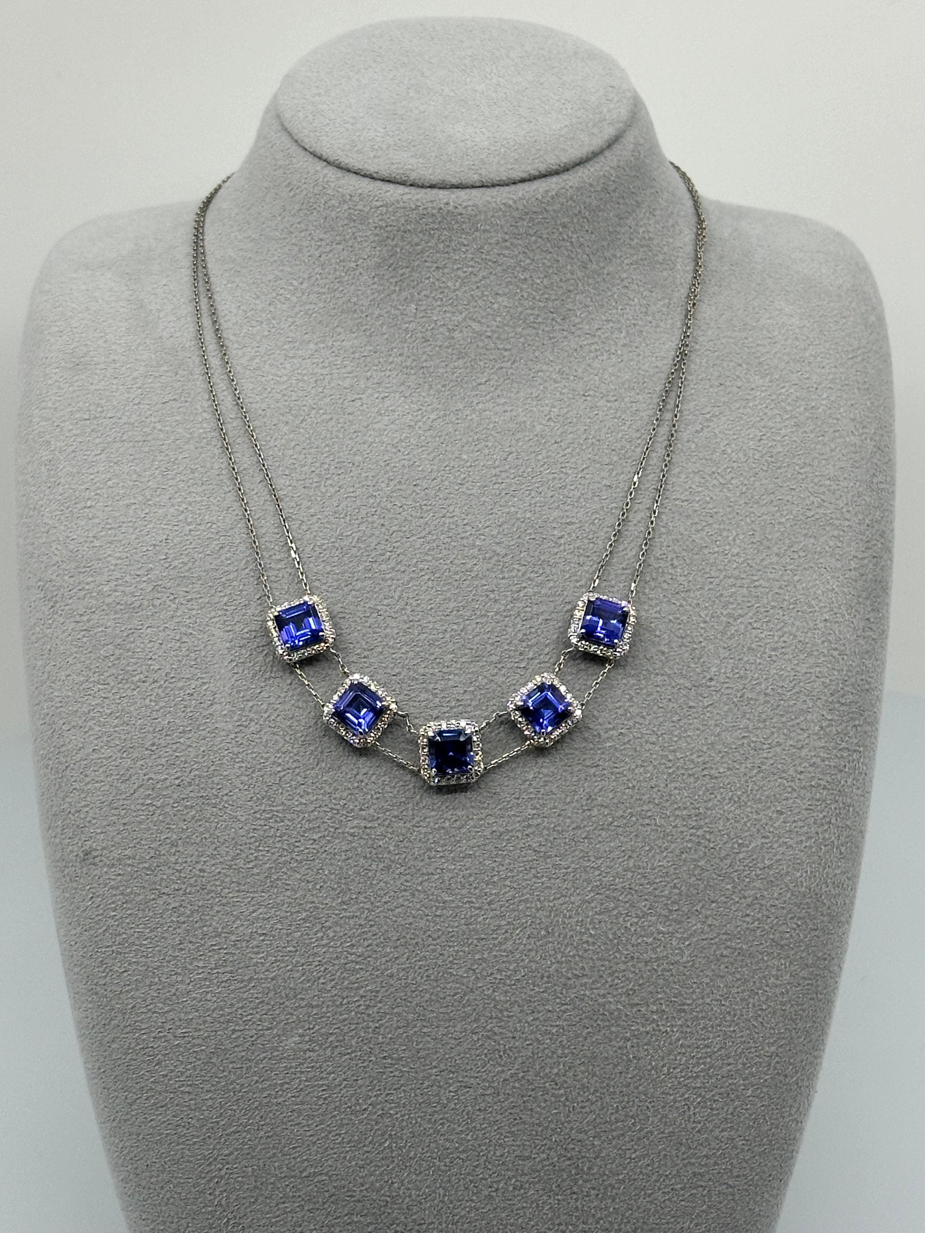 15［クララララ］ネックレス タンザナイト