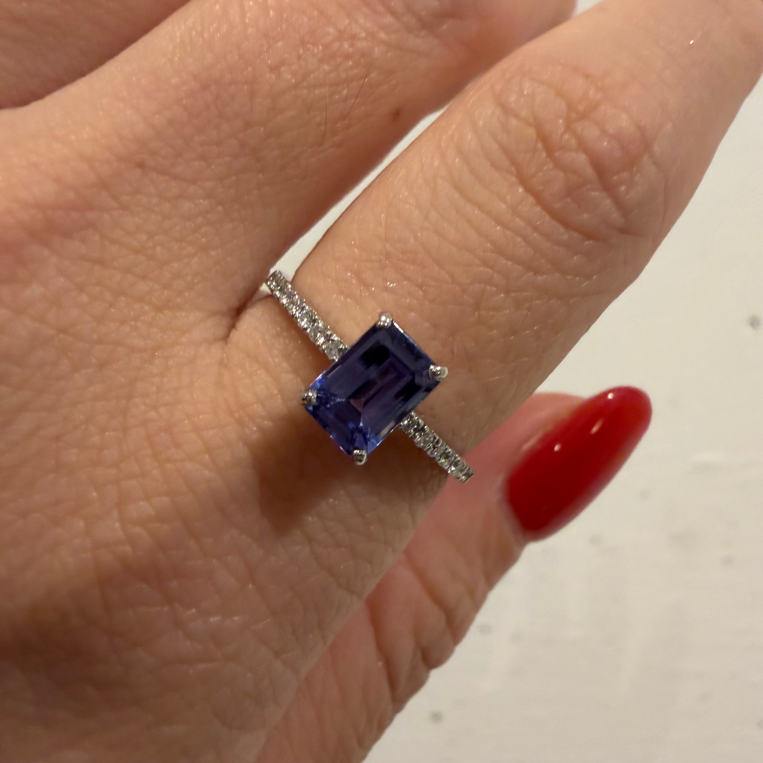 [新作/個数限定/アルル］リング タンザナイト