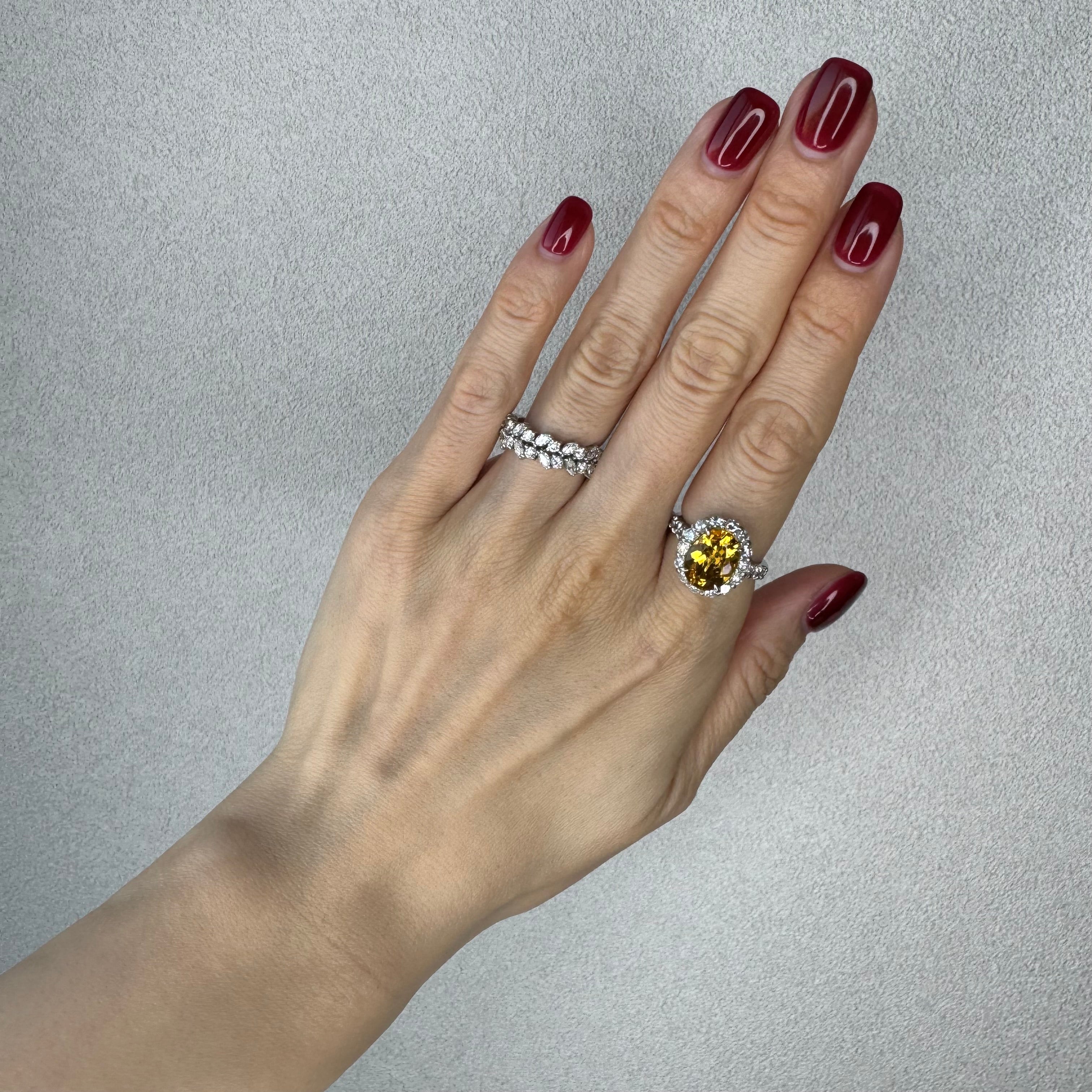 38［一点物］リング ゴールデンベリル 3.3ct前後 OV PT