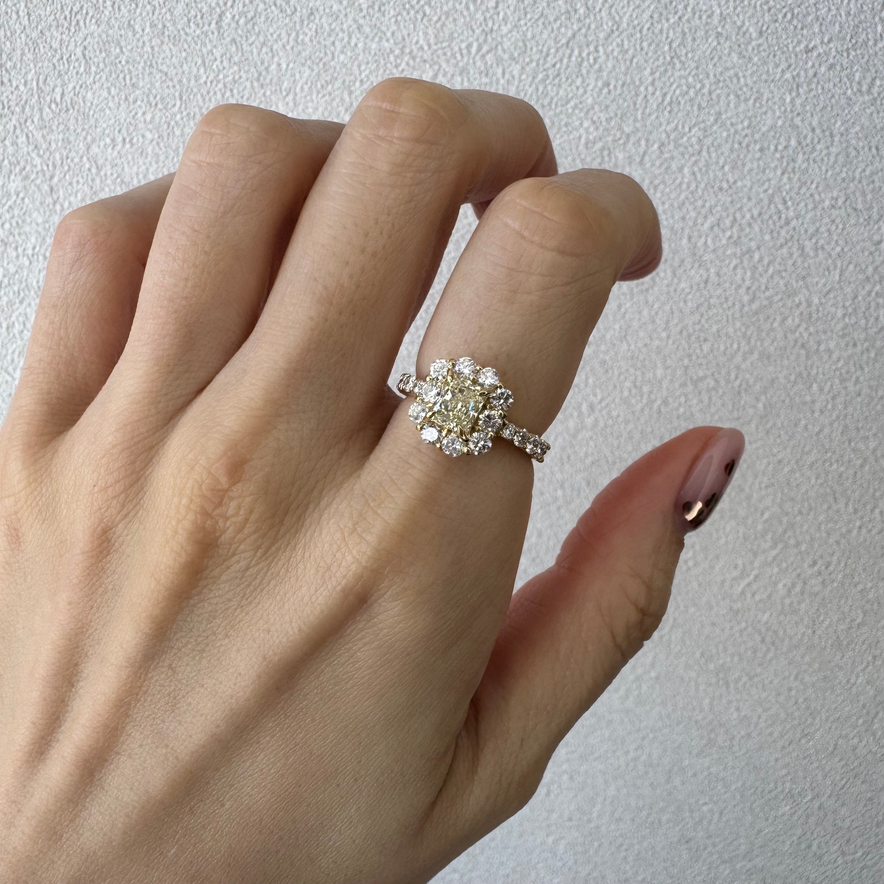 25［一点物］リング ダイヤ 0.8ct SQ K18YG