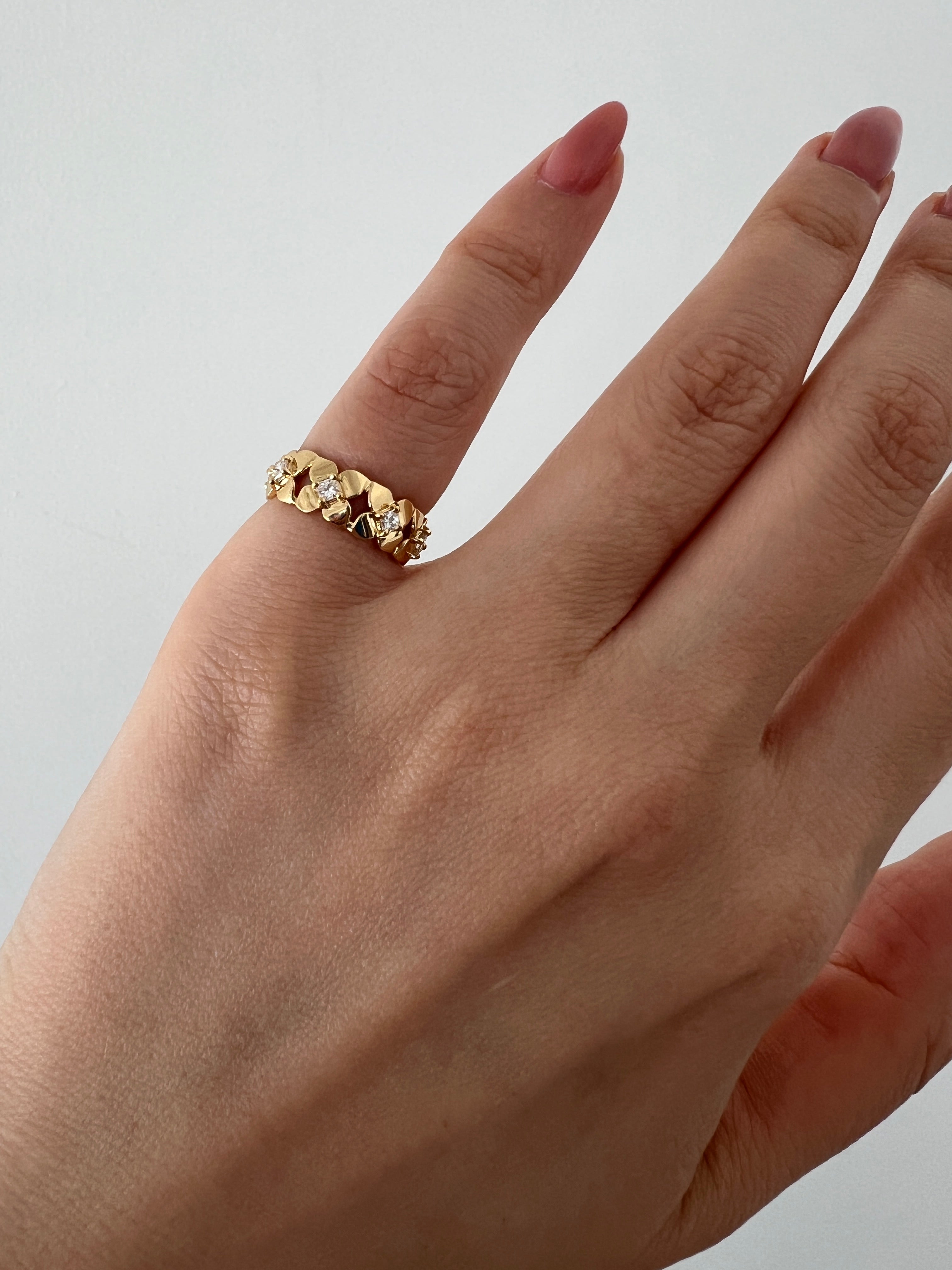 ［アナベル フルエタニティ］リング ダイヤ