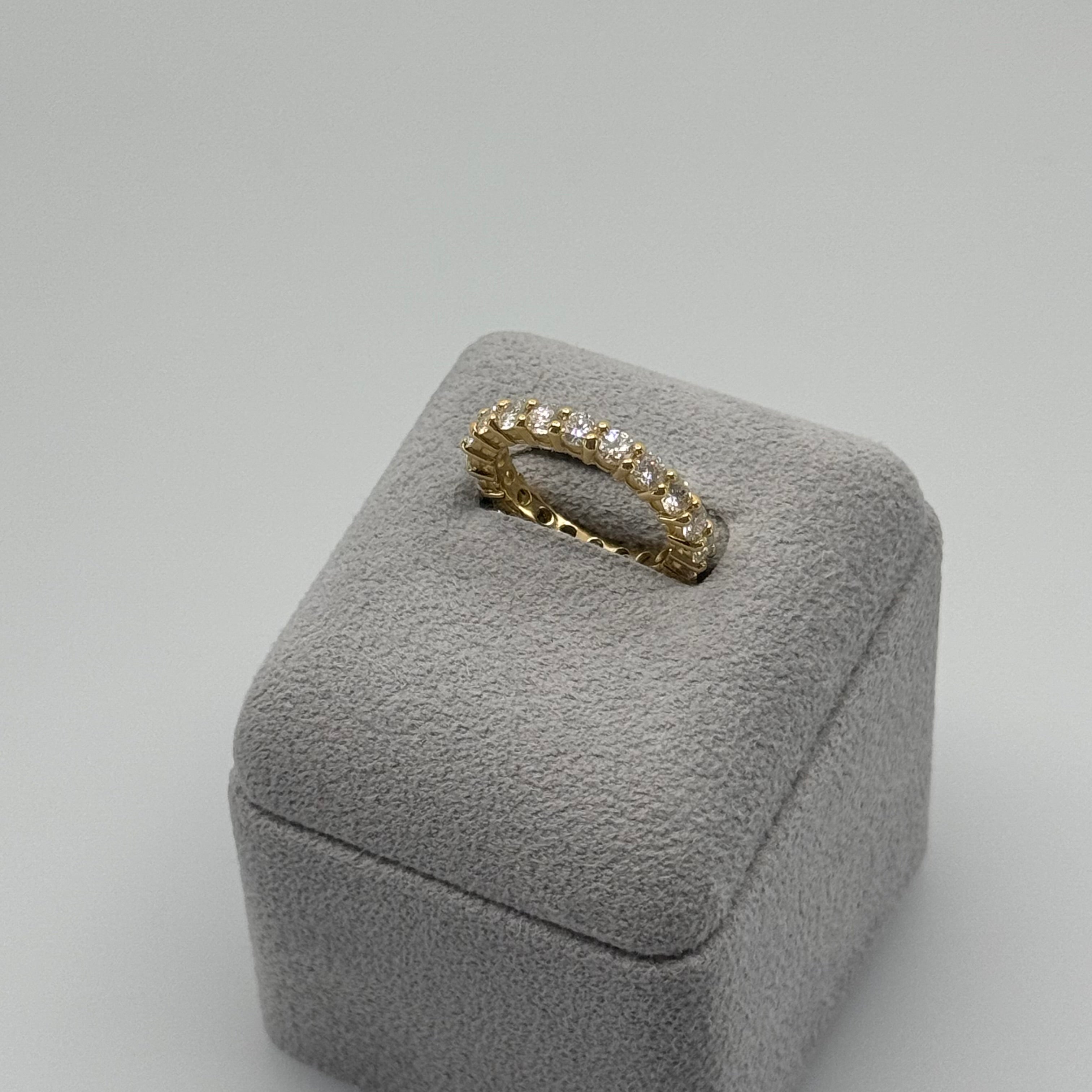 ［新作/ミエル/フルエタニティ］リング ダイヤ