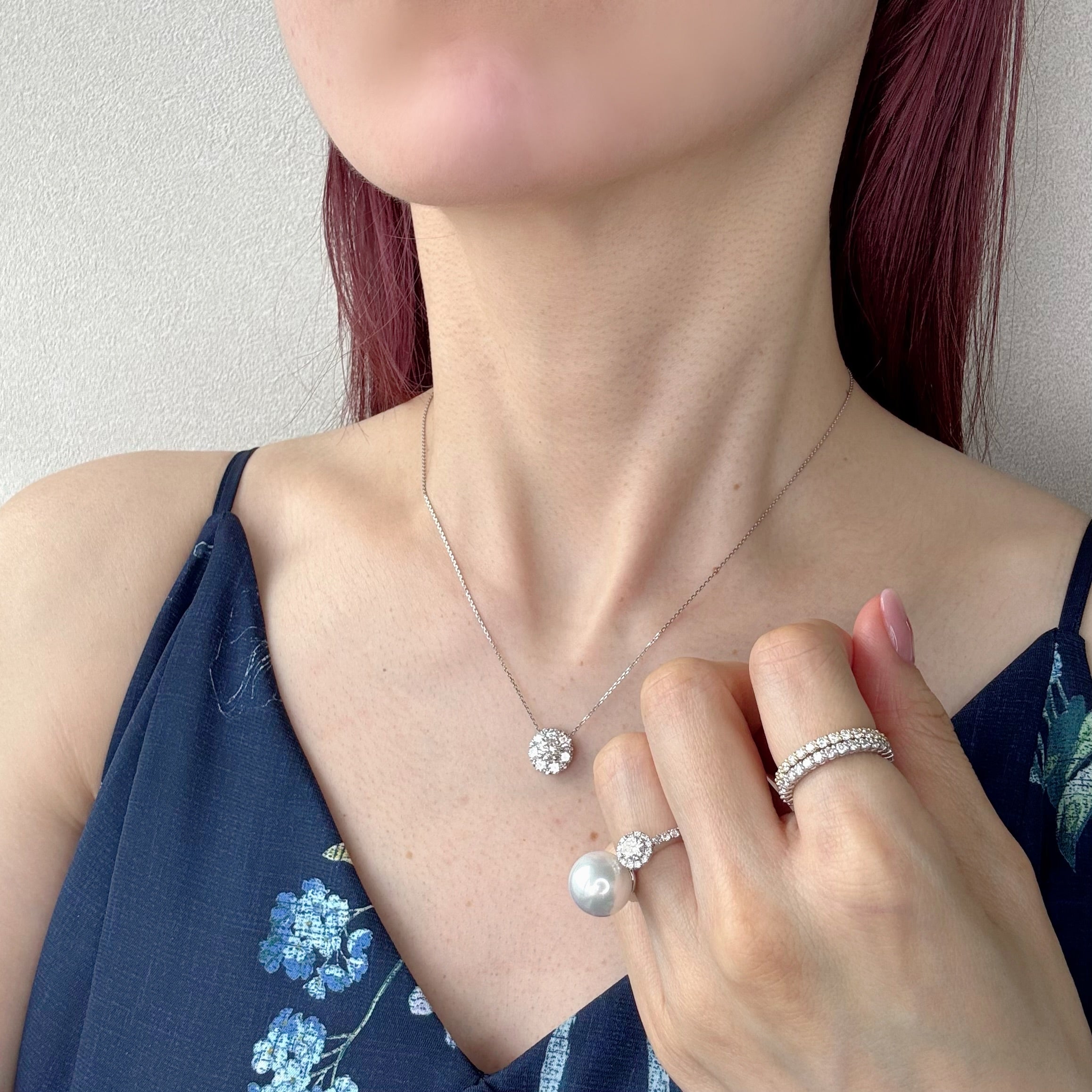 ［新作/マタン/フルエタニティ］リング ダイヤ