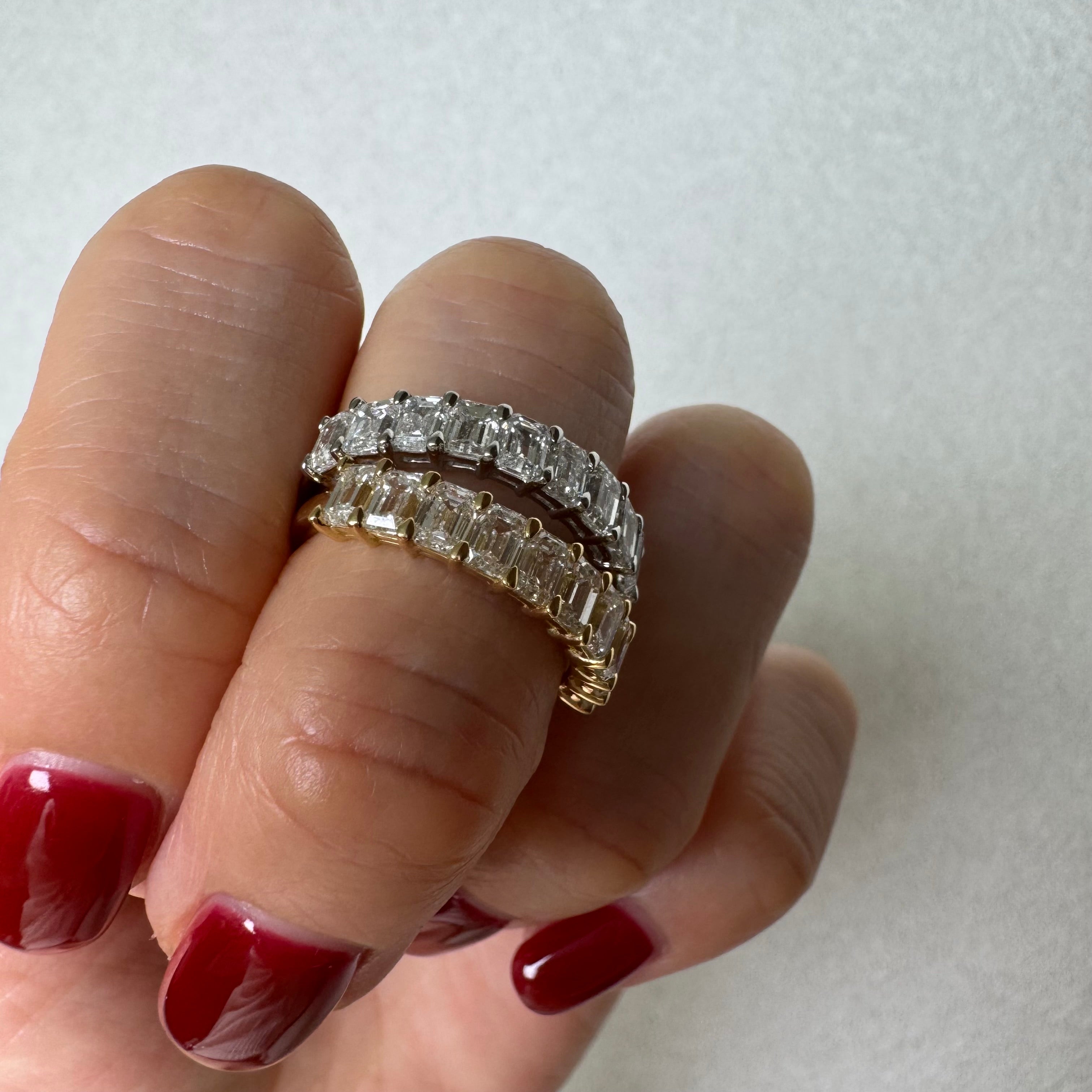 ［エクラ］リング ダイヤ 1pc0.2ct前後×10pc 1.8ct前後 EM