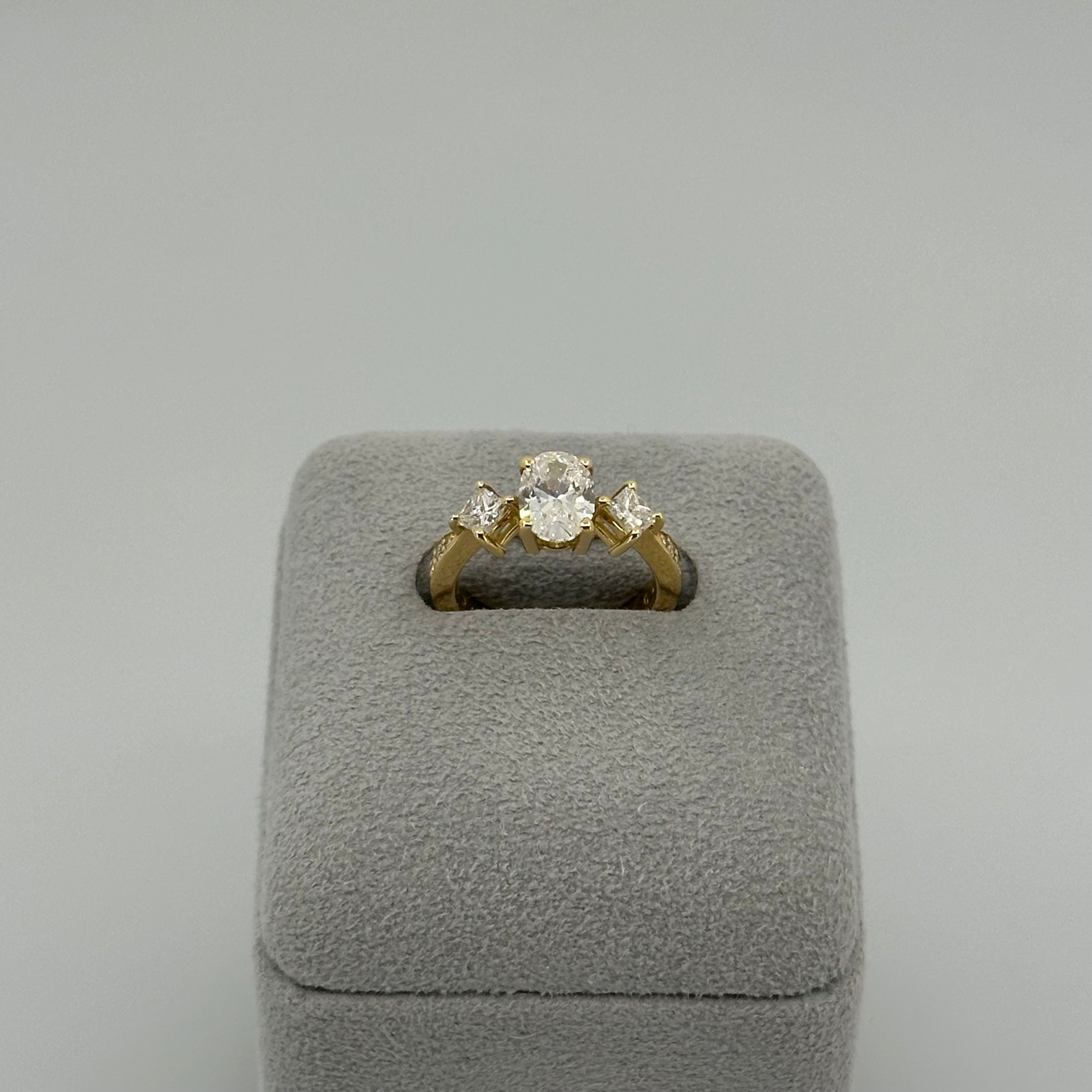 [新作/フロレリゾン］リング ダイヤ/ミントガーネット/タンザナイト