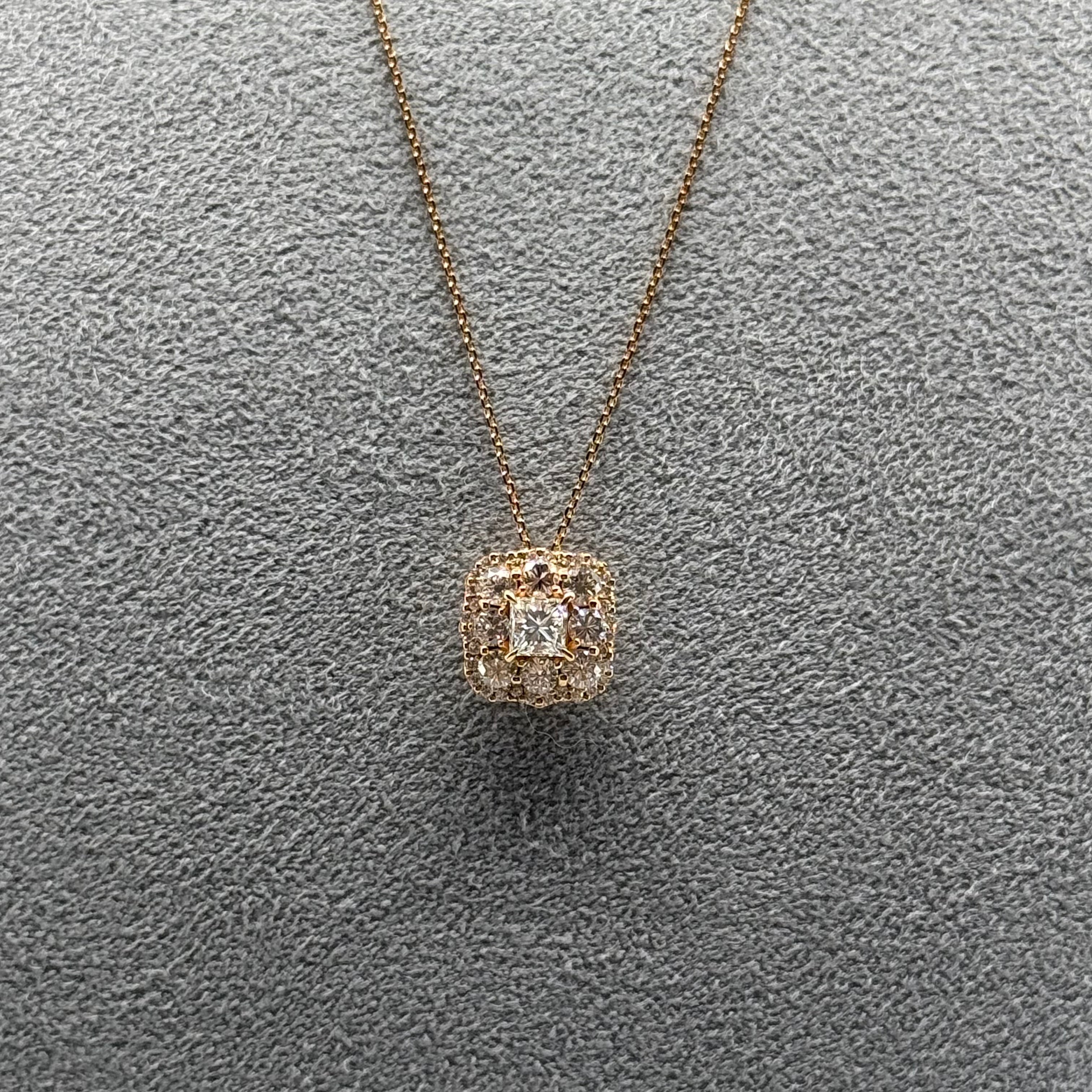 ［ブーケ］ネックレス ダイヤ