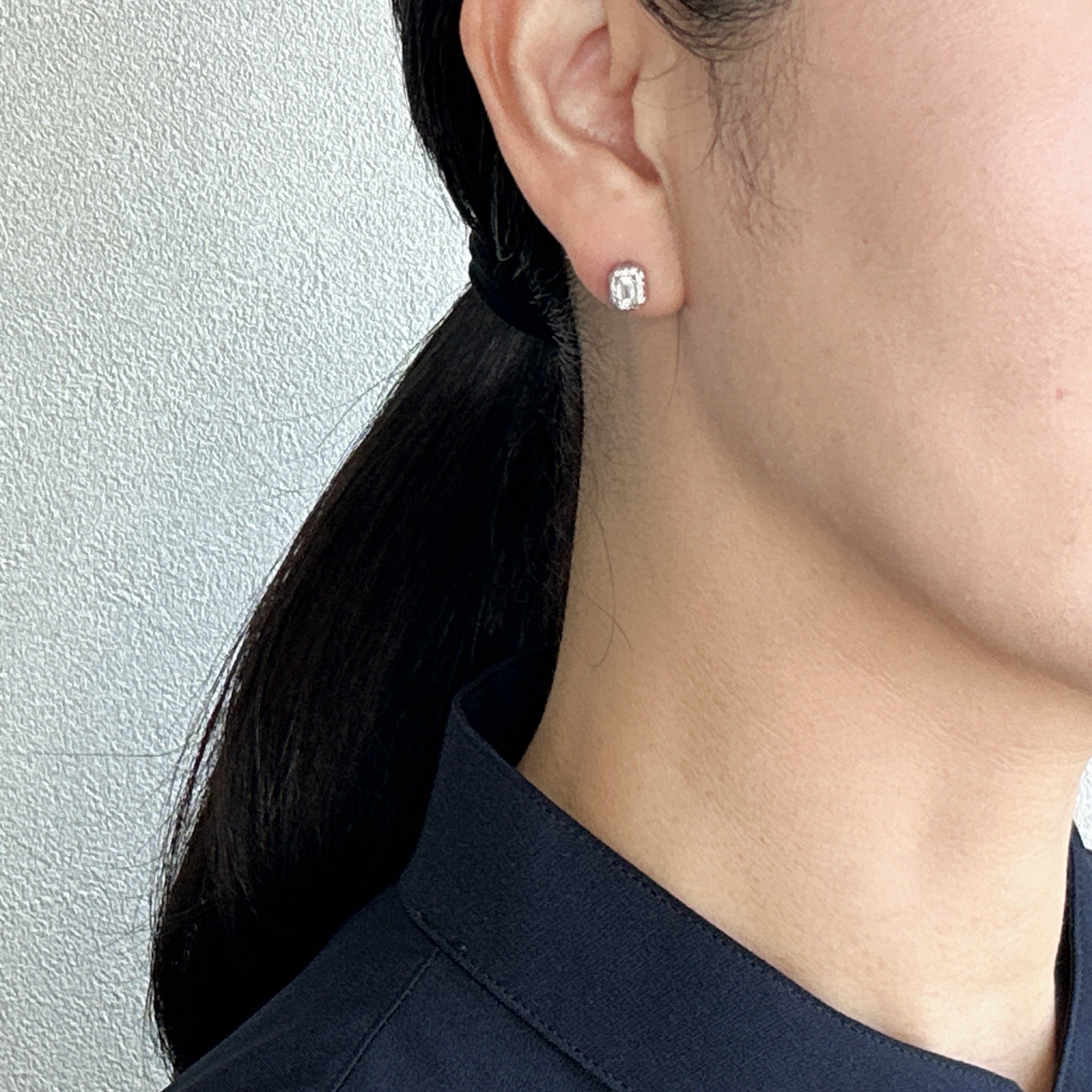 [ユニヴェル] ダイヤ ピアス EM/OV/HS　