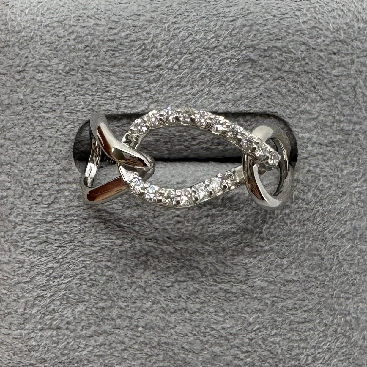 ［パズル］ ダイヤ リング 0.15ct