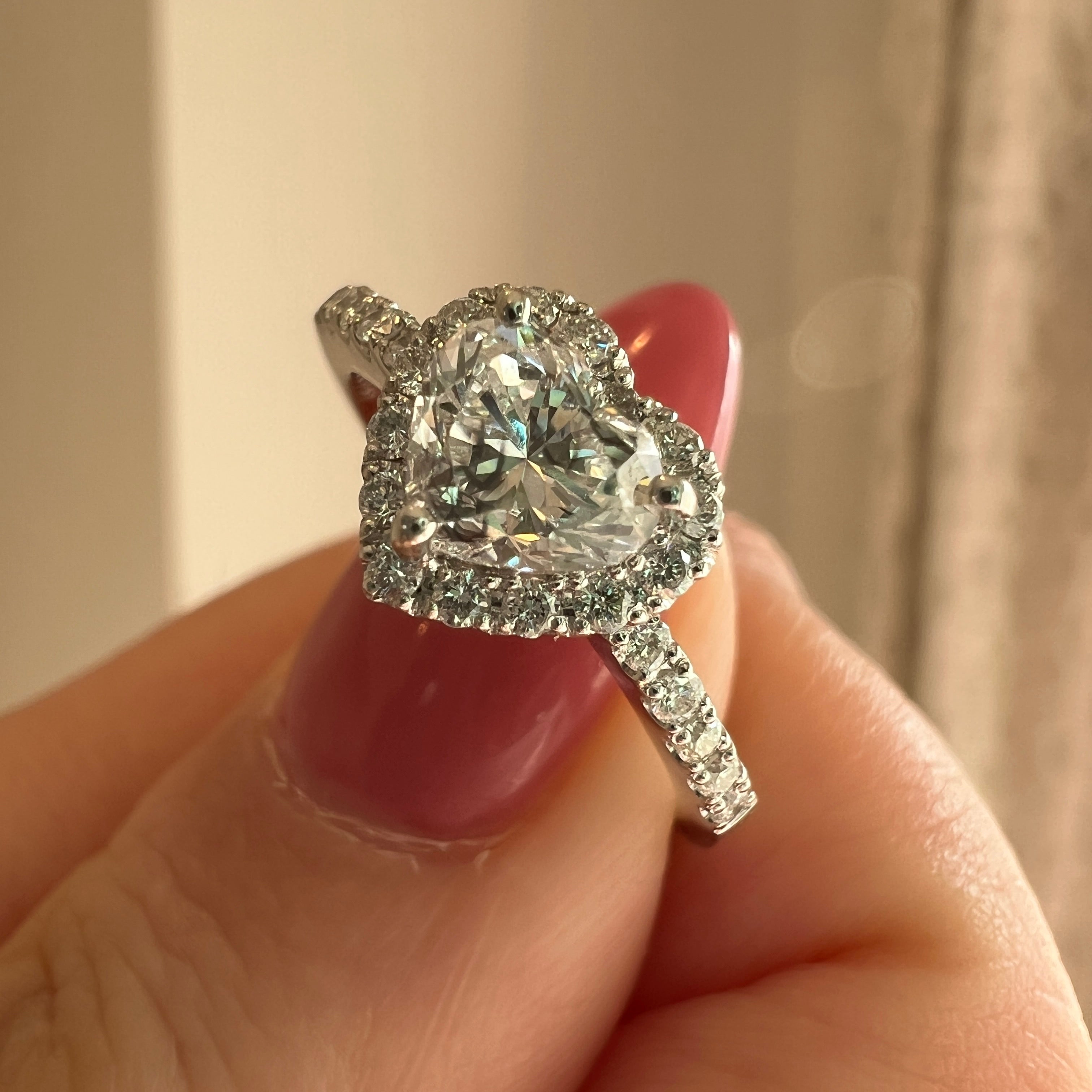 ②ダイヤ HS 中石0.7ct PTリング〜E VS1 GIA 特品 形完璧｜AYAKO SAKURAI（櫻井 彩子（サクライ アヤコ））公式通販サイト