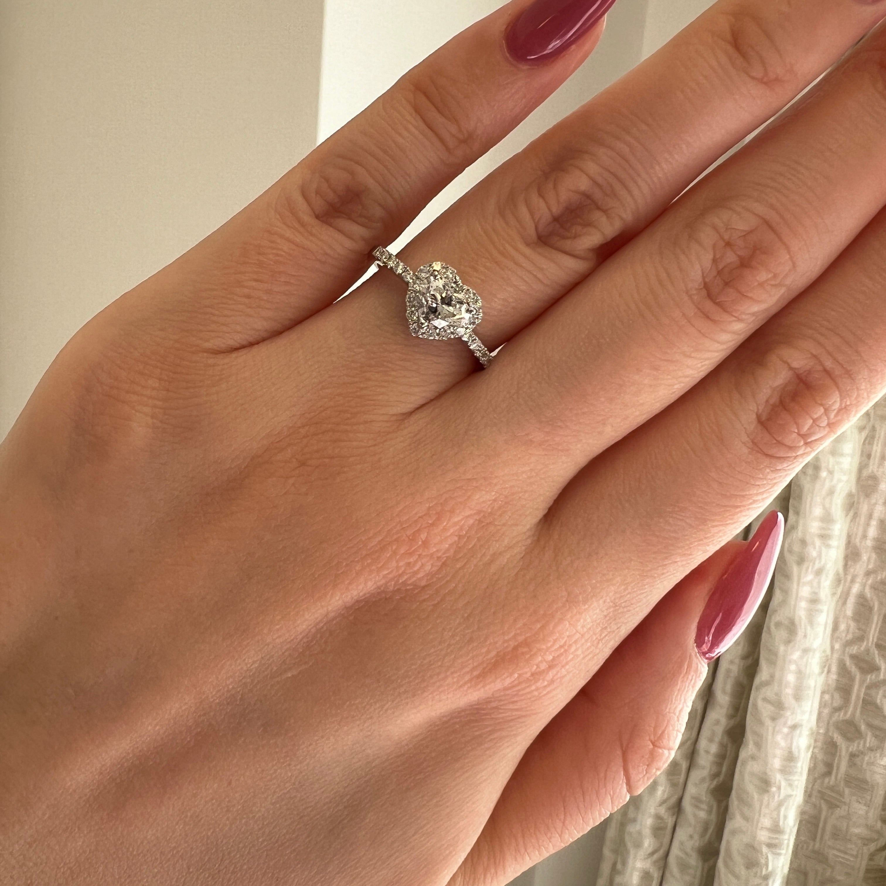 ②ダイヤ HS 中石0.7ct PTリング〜E VS1 GIA 特品 形完璧｜AYAKO SAKURAI（櫻井 彩子（サクライ アヤコ））公式通販サイト