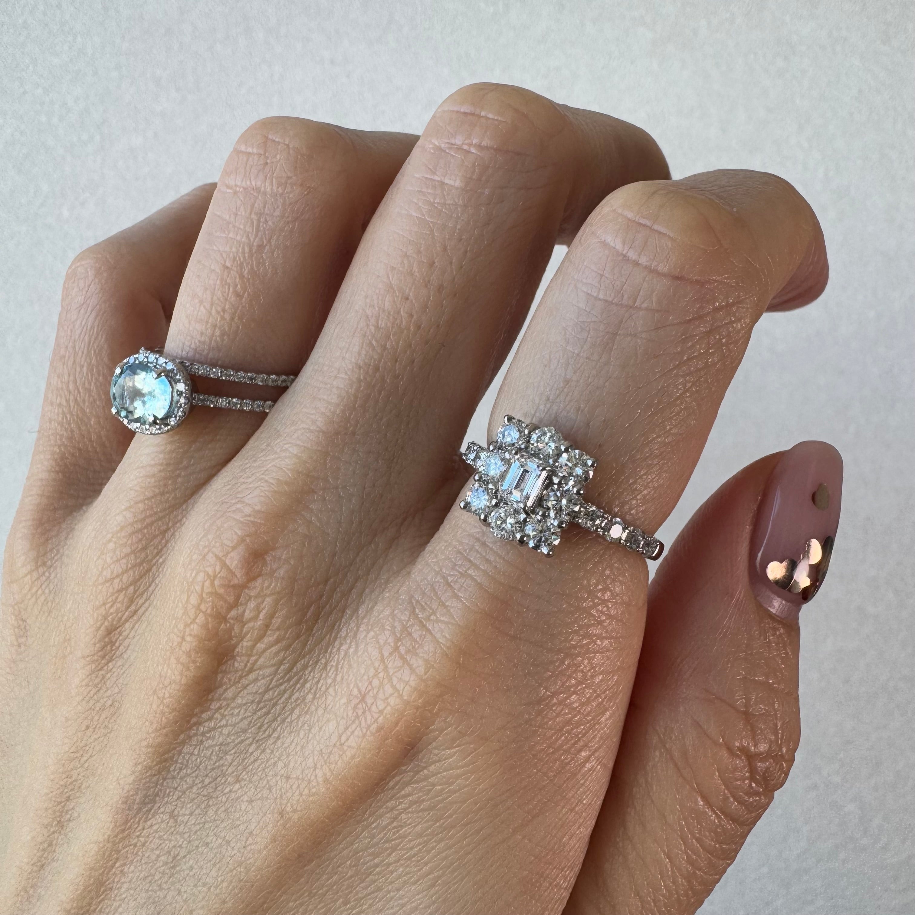 6［一点物］リング ダイヤ 0.3ct SQ PT