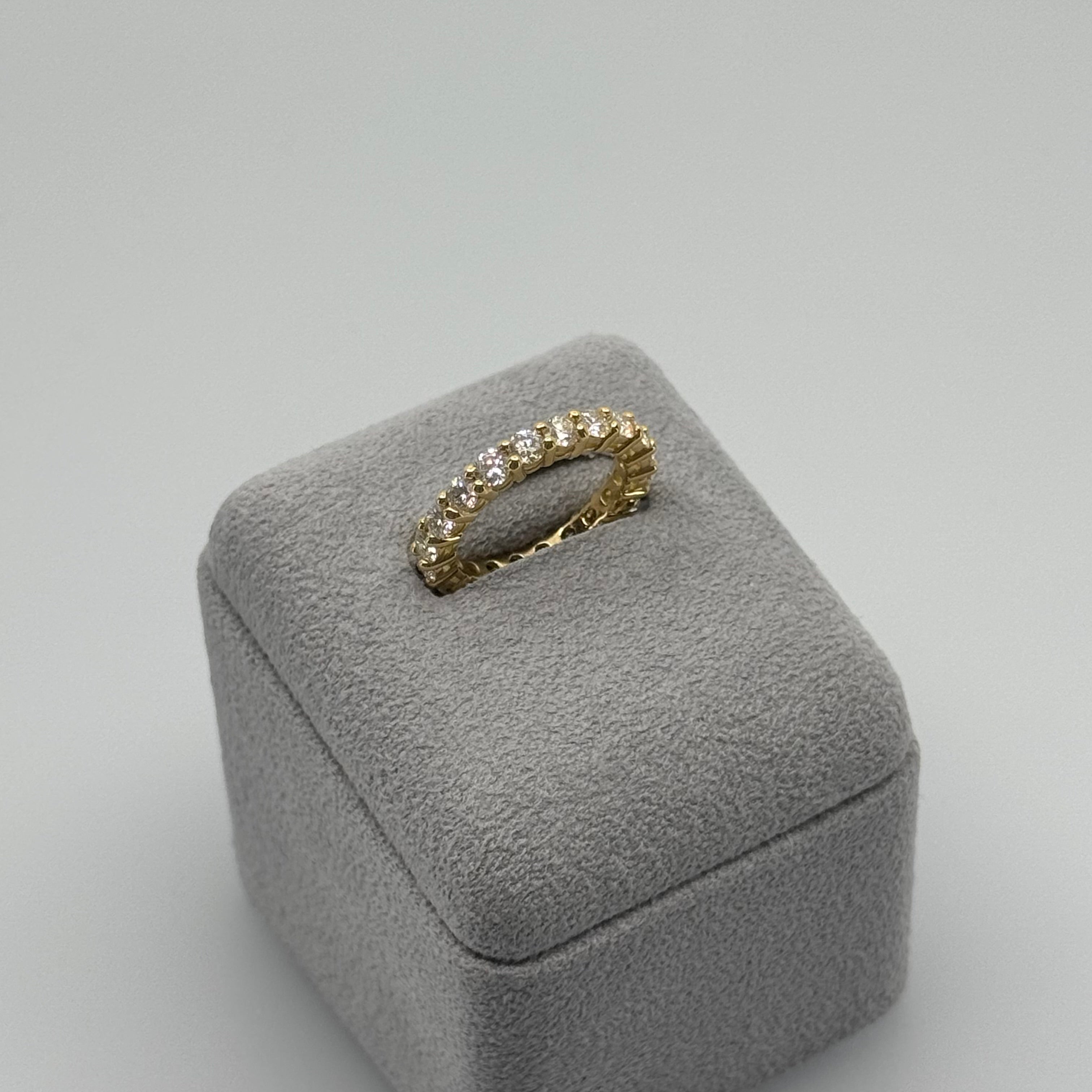 ［新作/ミエル/フルエタニティ］リング ダイヤ