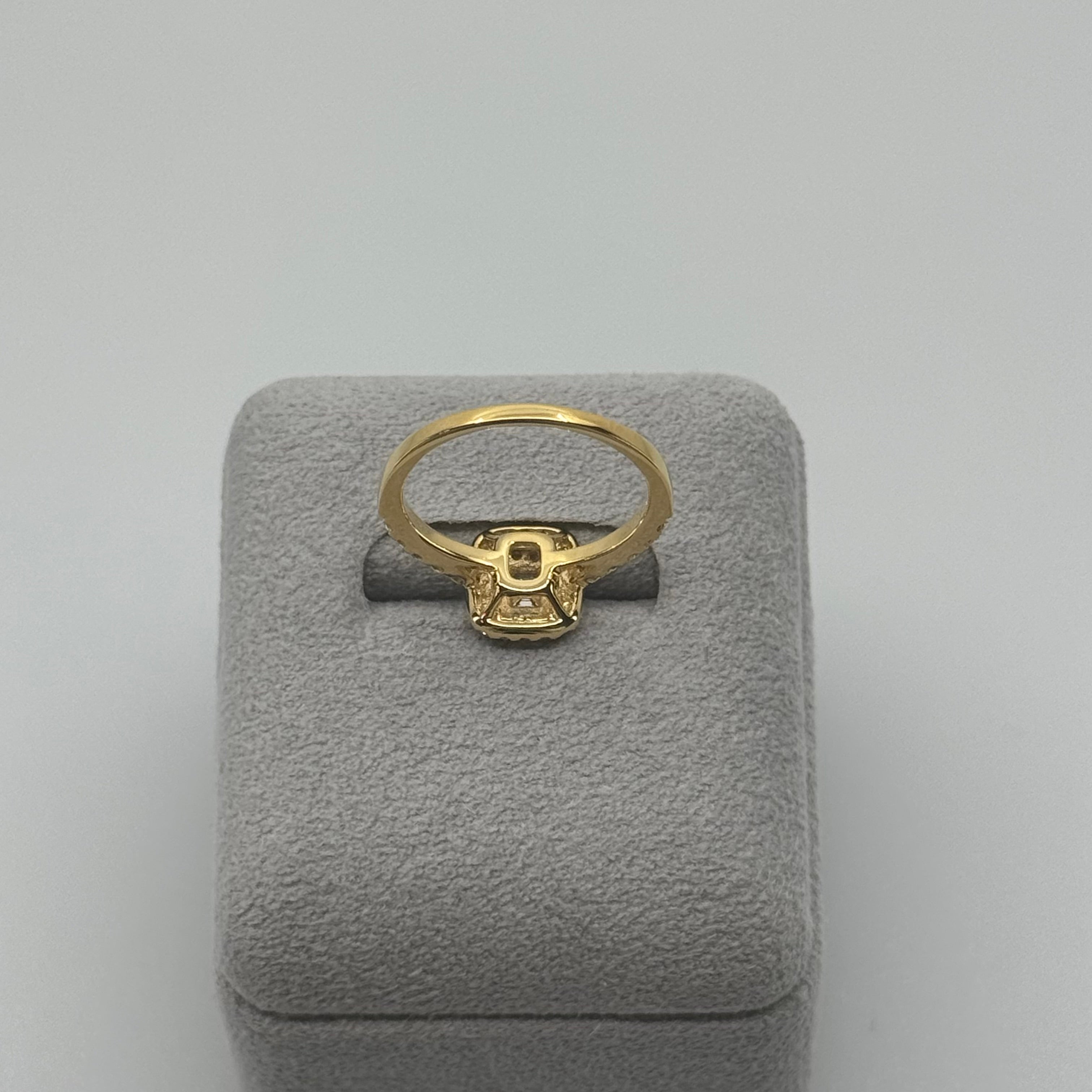 ［一点物/アドラーブル］リング ダイヤ 0.3ct SQ K18YG