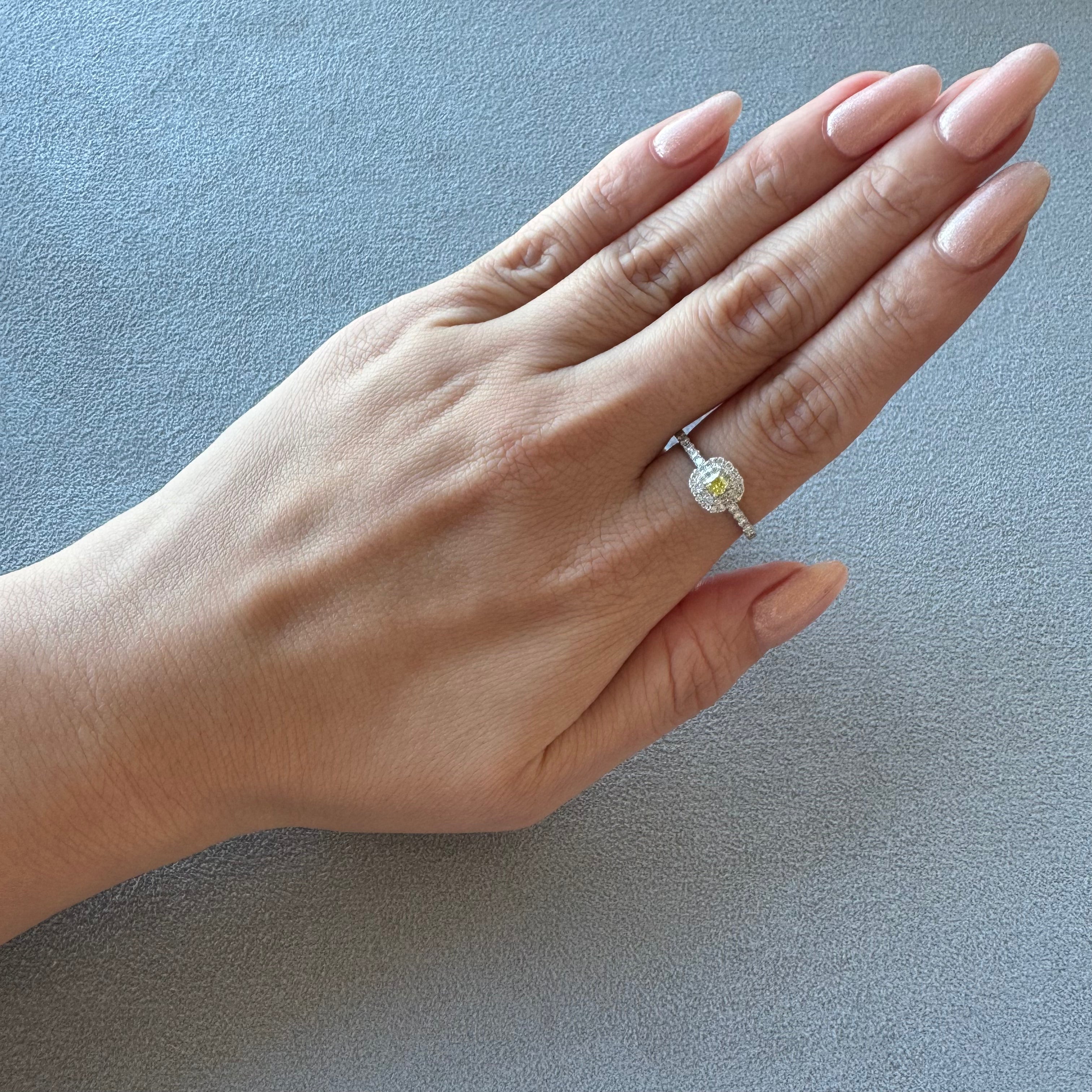 [ジョーヌ] リング ダイヤ SQ