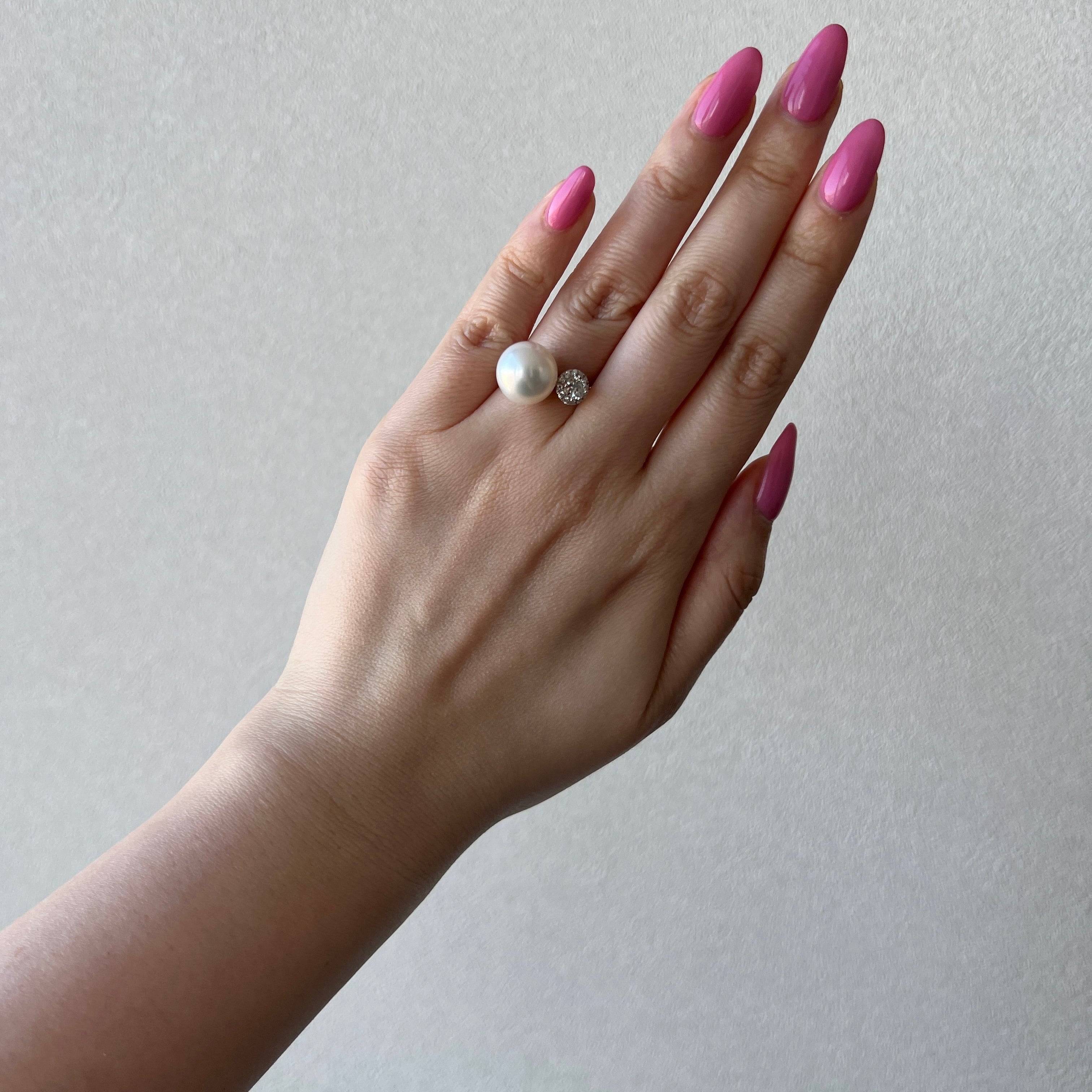 ［ファロティエ］リング 南洋真珠12mm