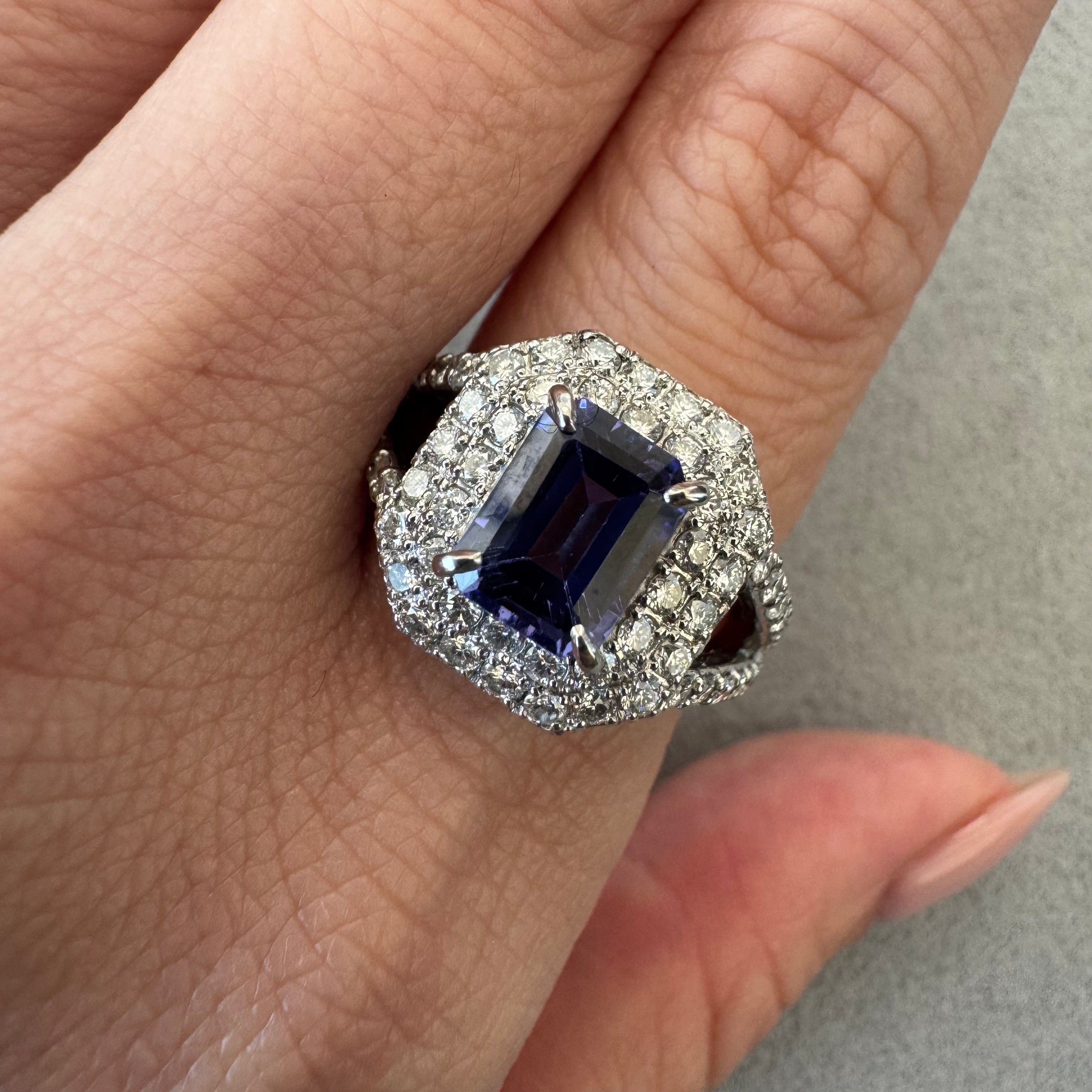 193［一点物］リング タンザナイト 1.8ct前後 SQ PT