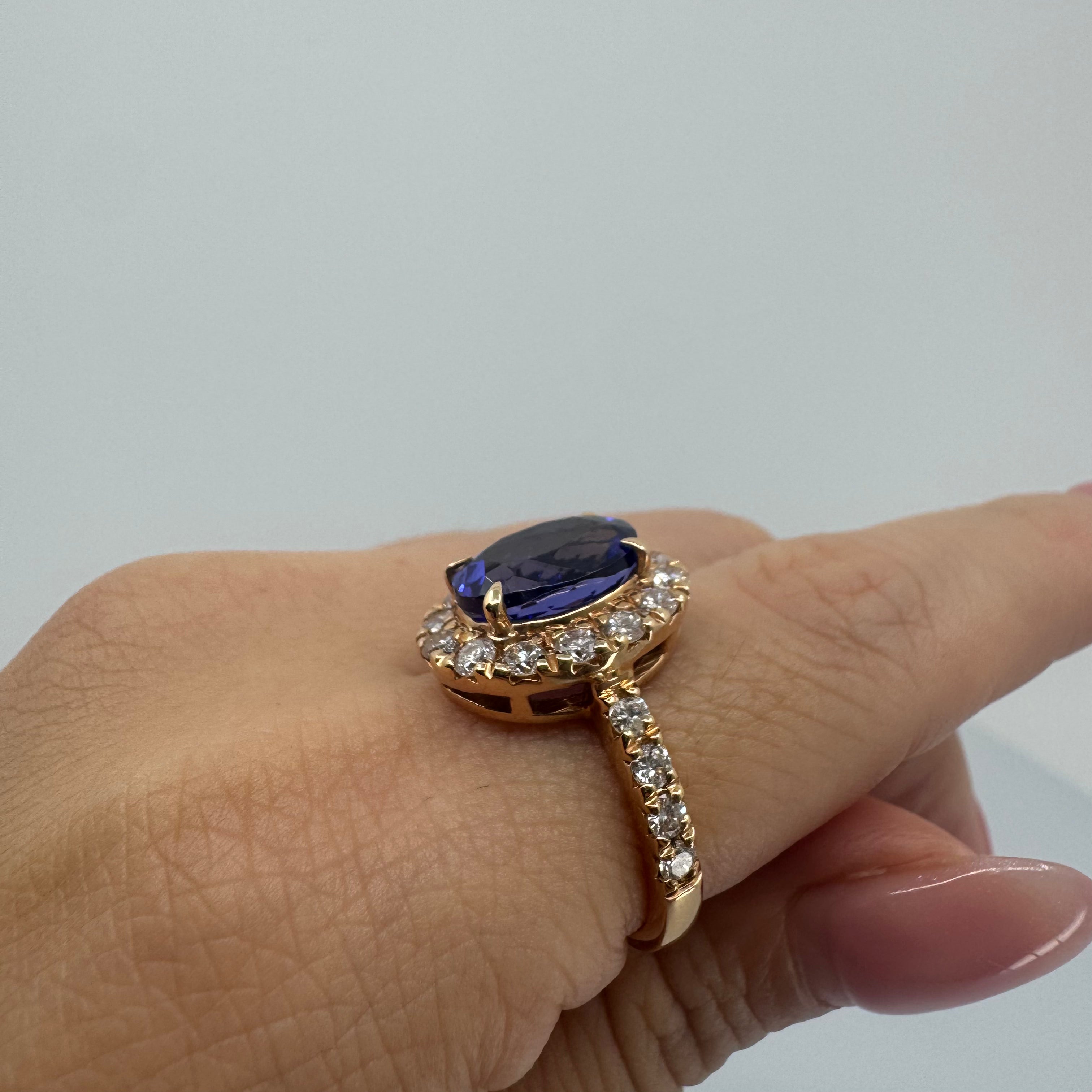 ［一点物］リング  タンザナイト  4.2ct   PG